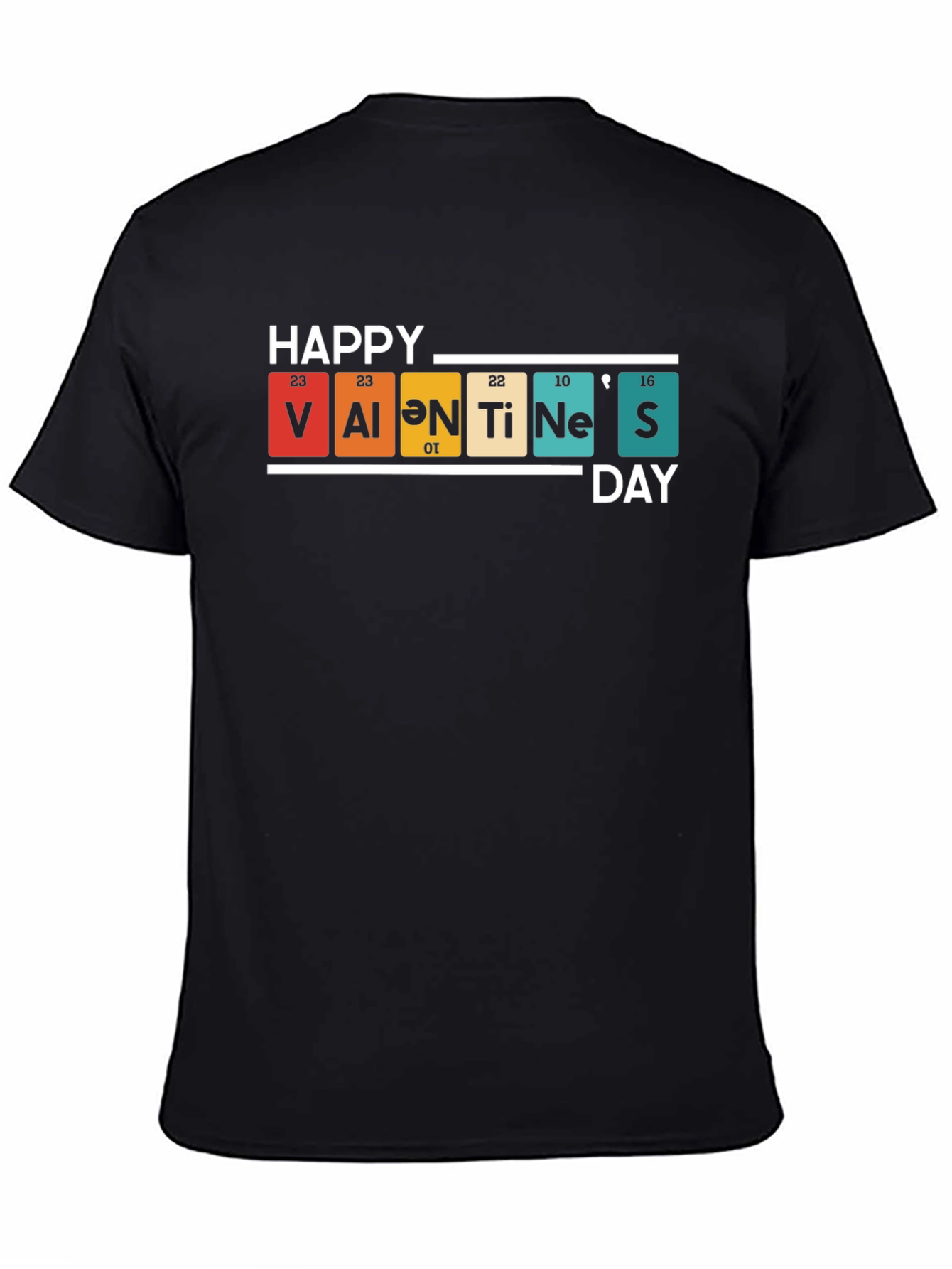 Happy Valentines Day Periodic Table T-Shirt