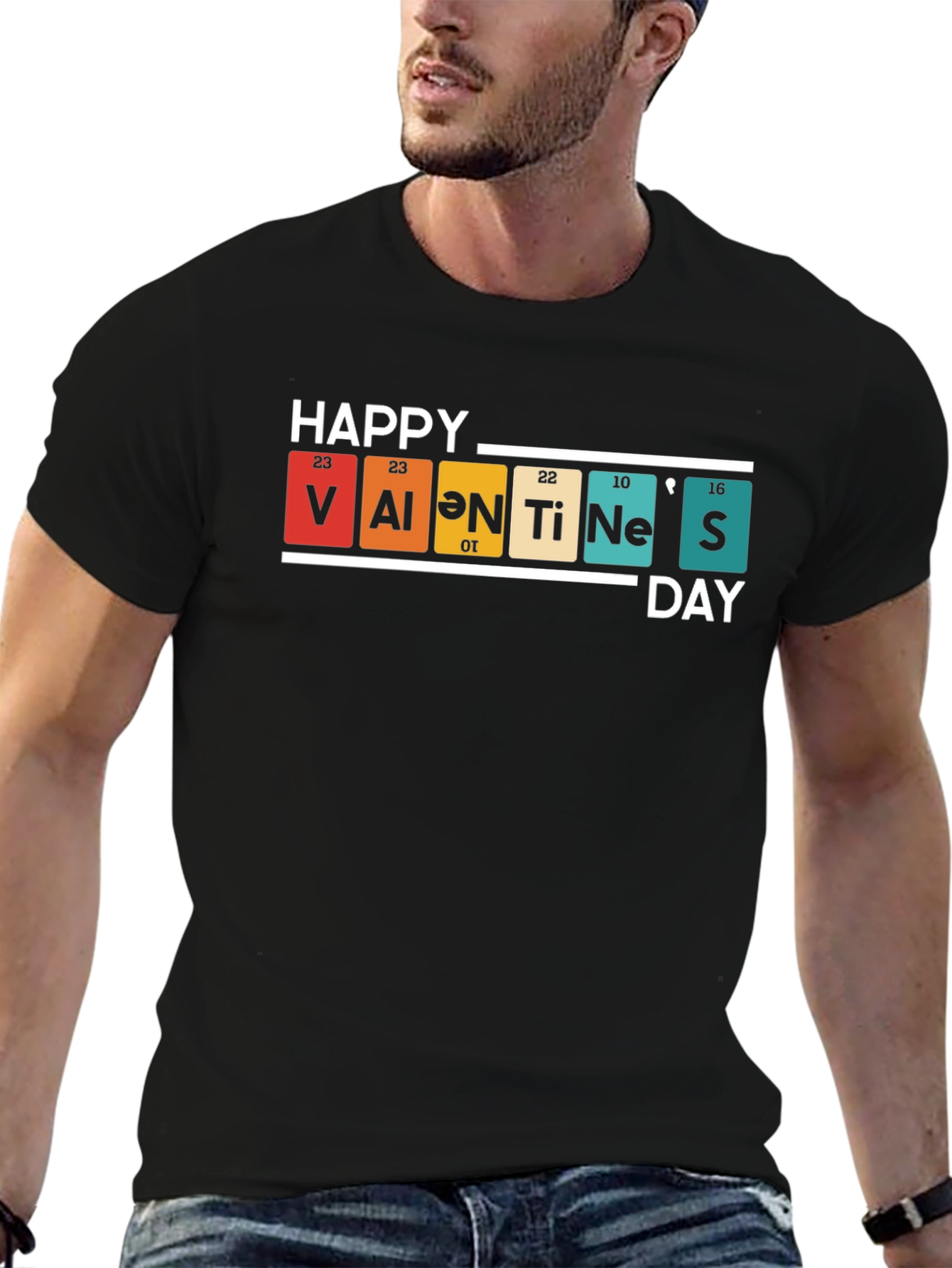 Happy Valentines Day Periodic Table T-Shirt