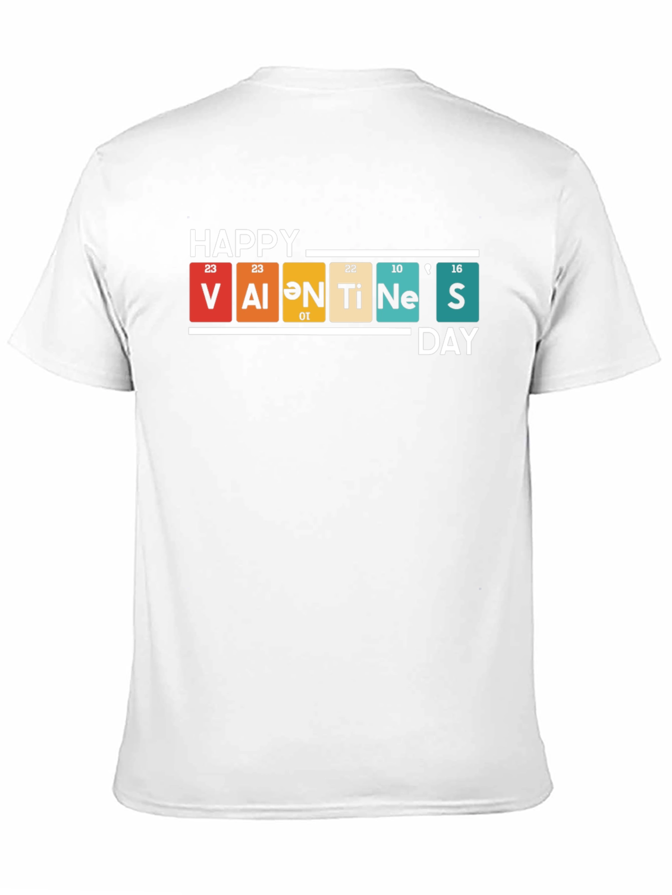 Happy Valentines Day Periodic Table T-Shirt
