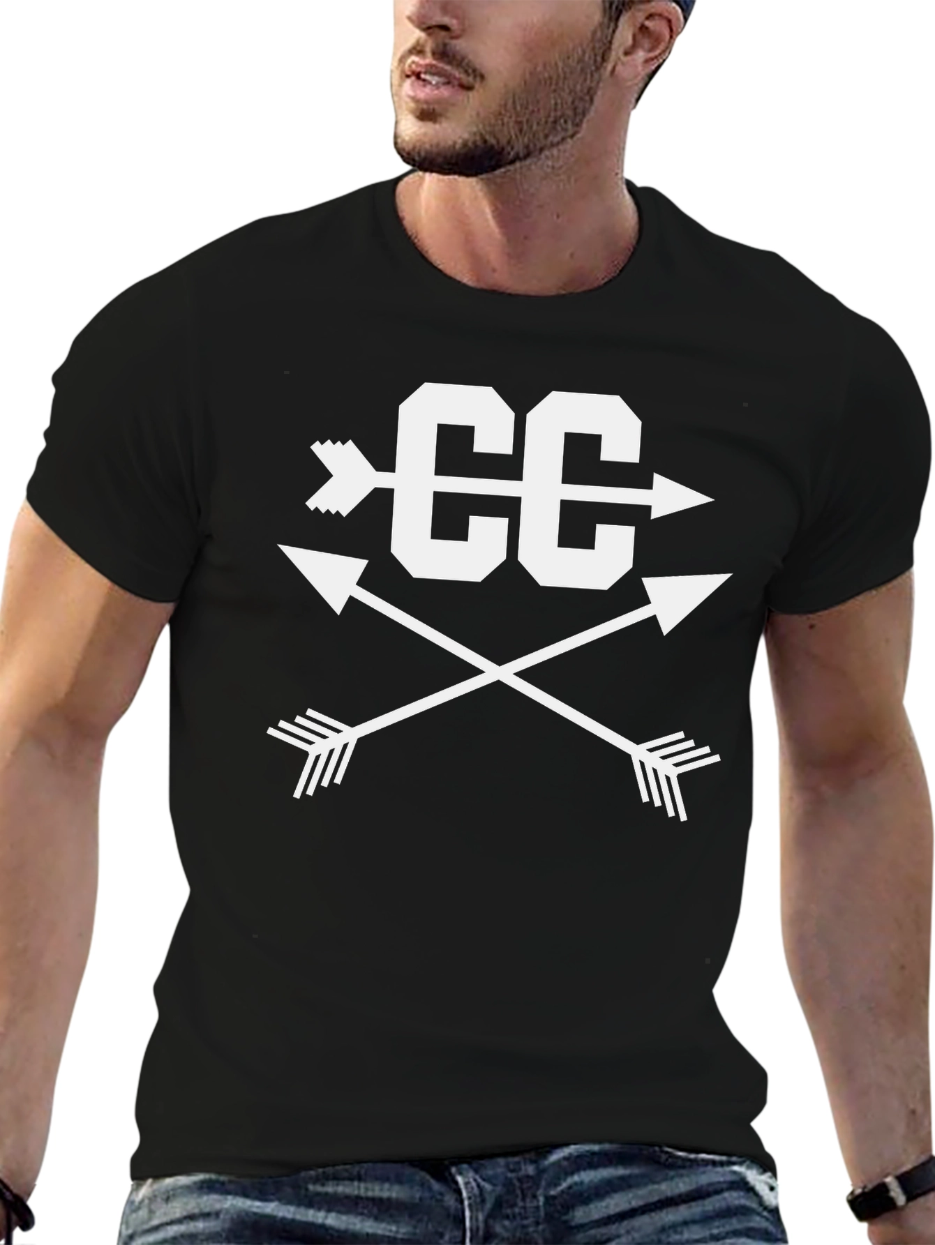 CC Cross Country Arrows Black T-Shirt