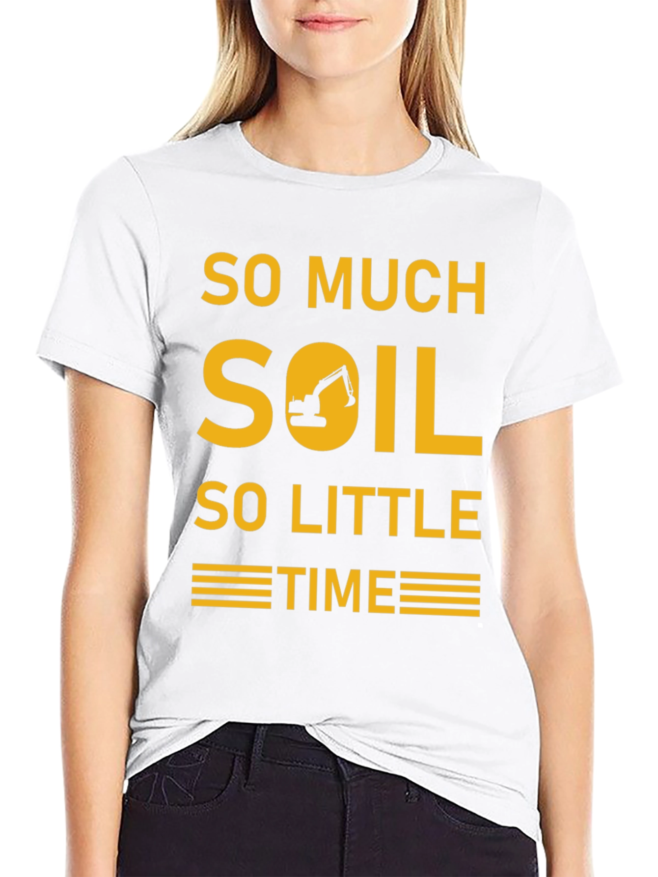So Much Soil So Little Time Graphic Tee