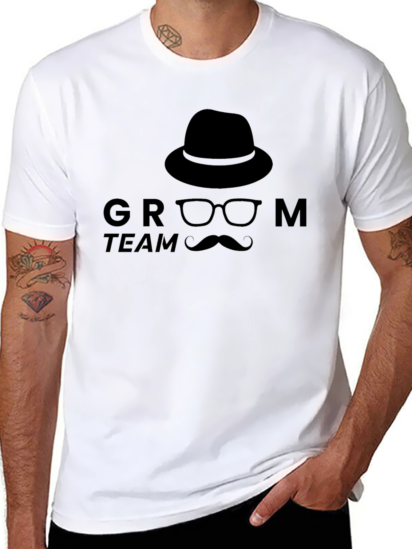 Groom Team Graphic T-Shirt - Bachelor Party Tee