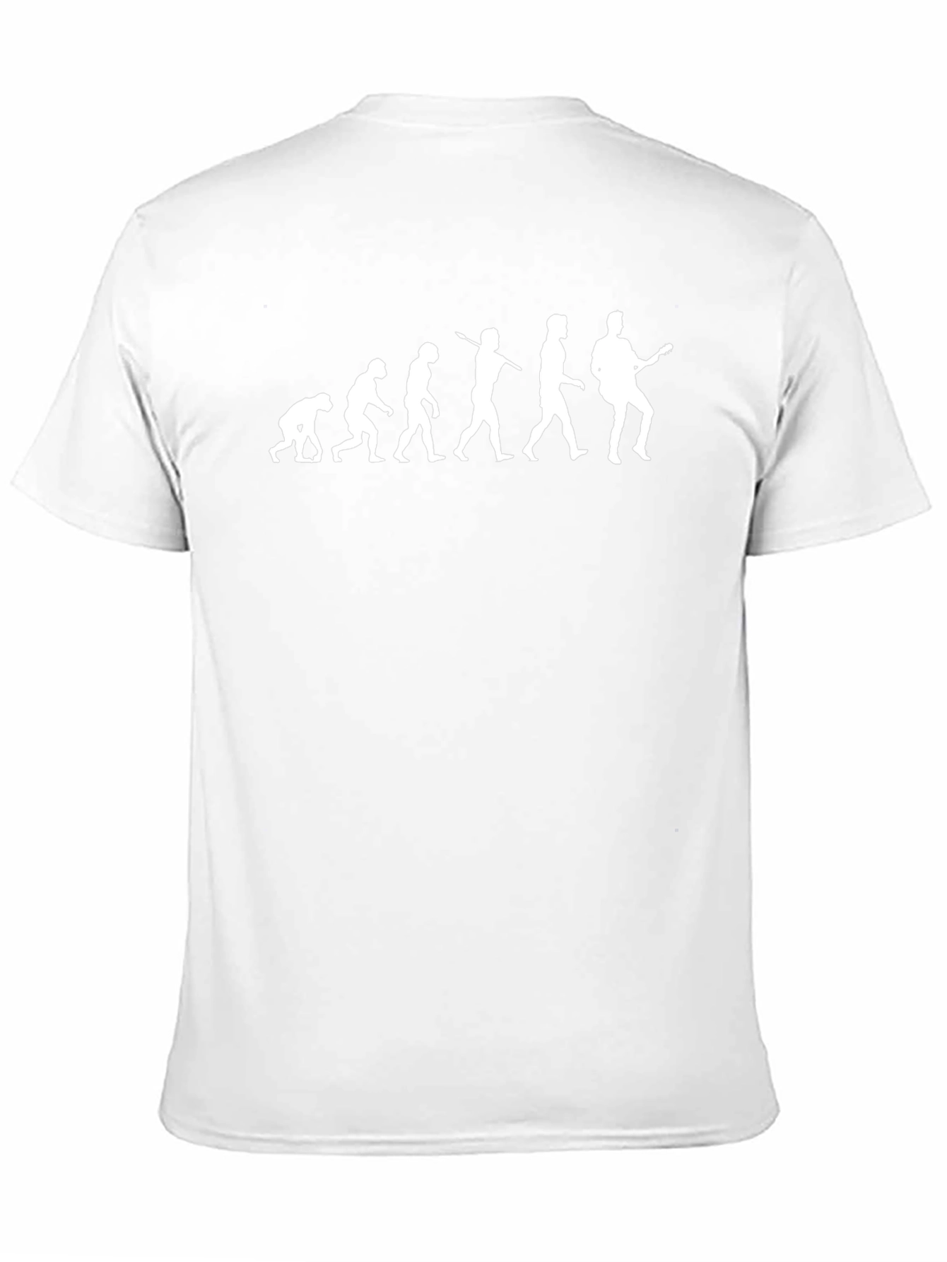 Evolution of Guitarist T-Shirt - Black Cotton Tee