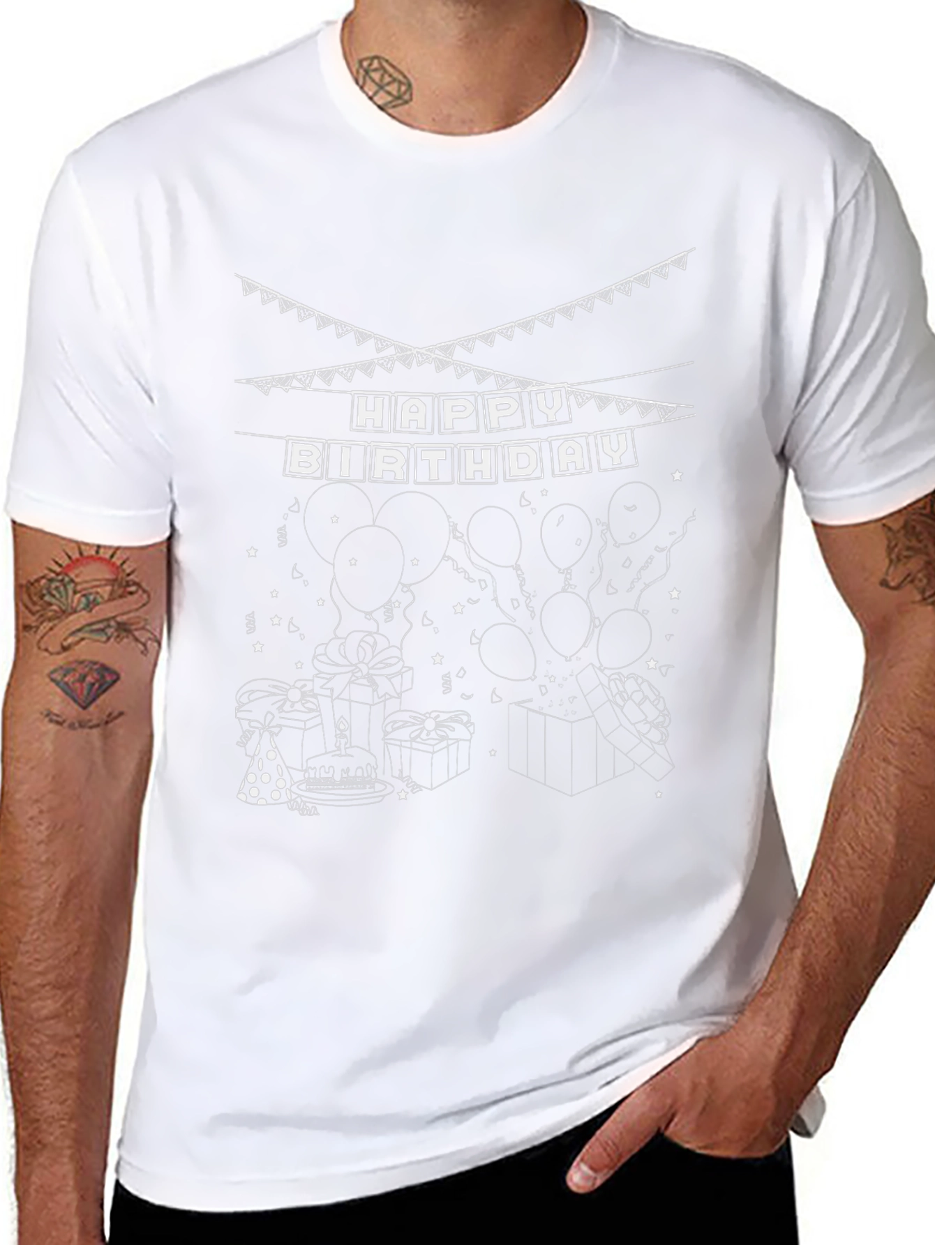 Birthday Graphic Tee - Celebration Ready