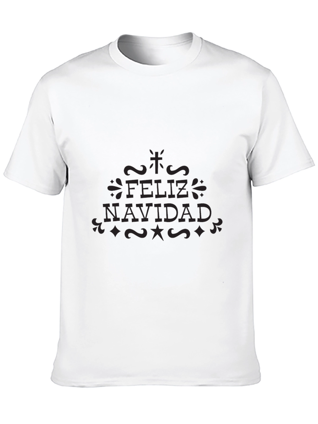 Feliz Navidad Crew Neck T-Shirt