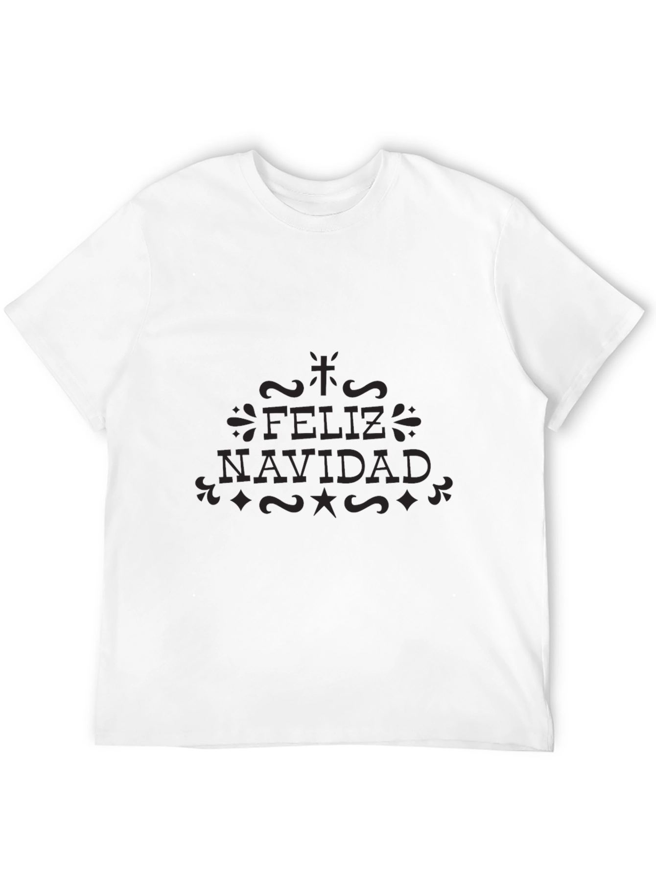 Feliz Navidad Crew Neck T-Shirt