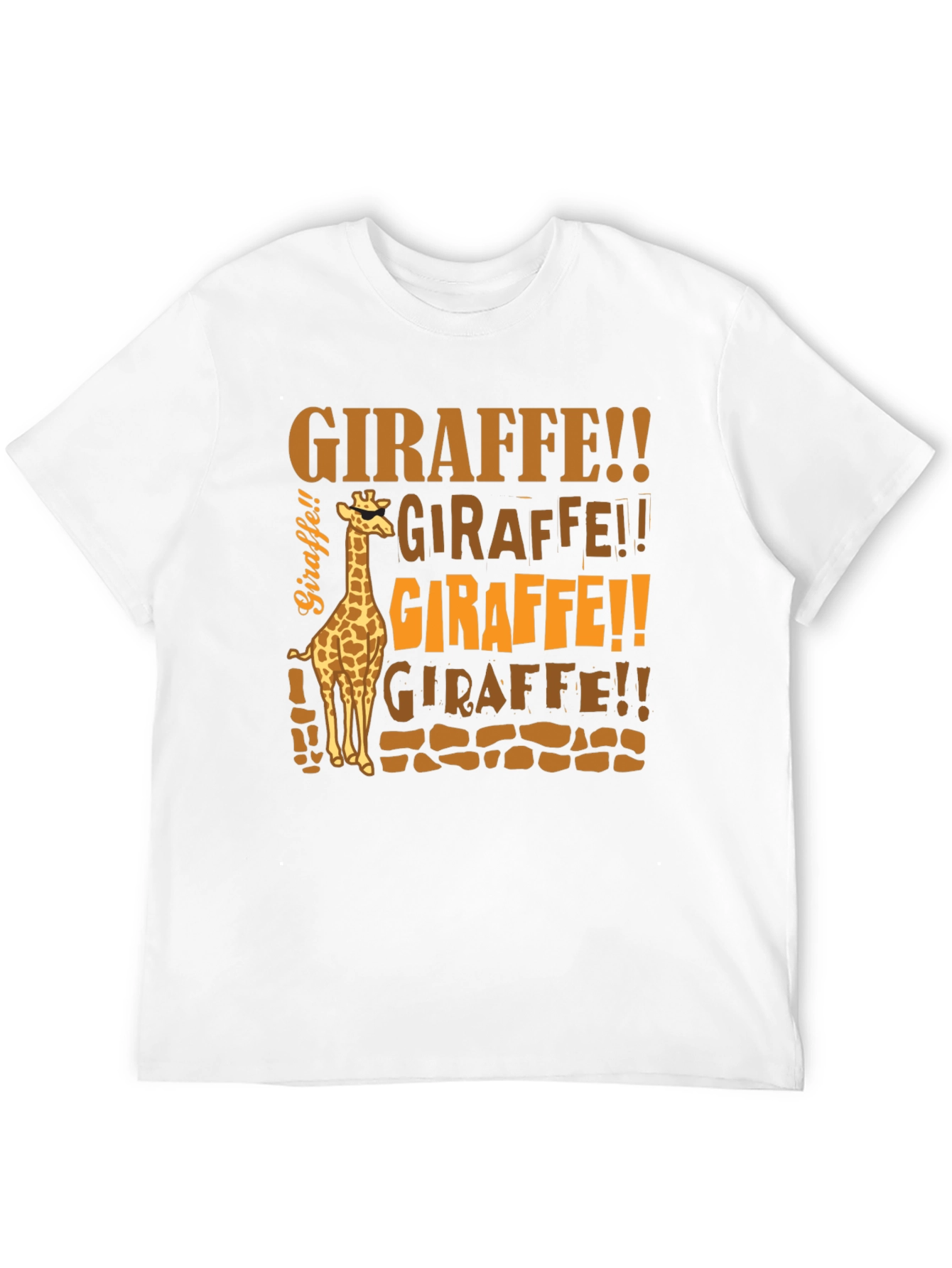 Giraffe T-Shirt - Funny Animal Graphic Tee