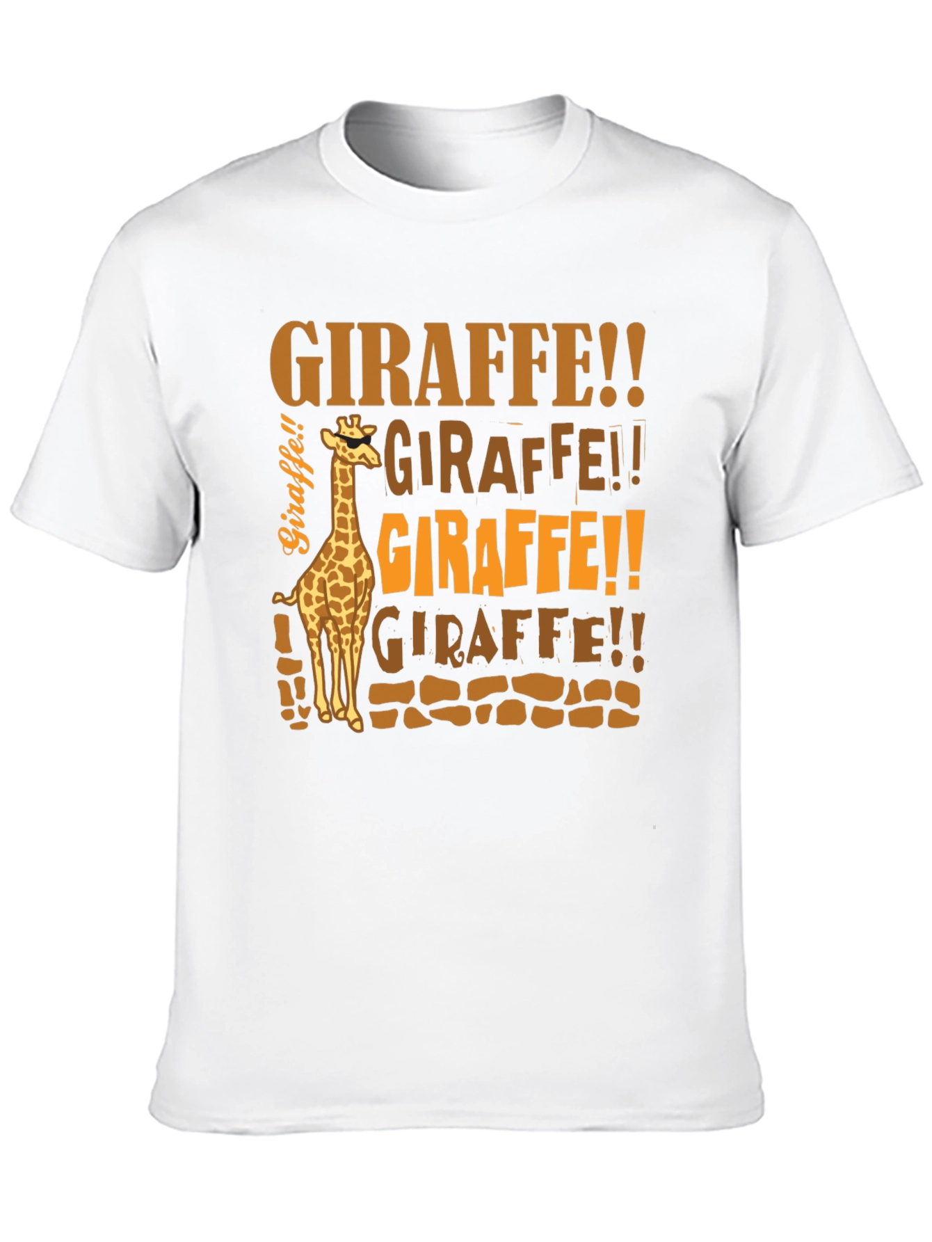 Giraffe T-Shirt - Funny Animal Graphic Tee