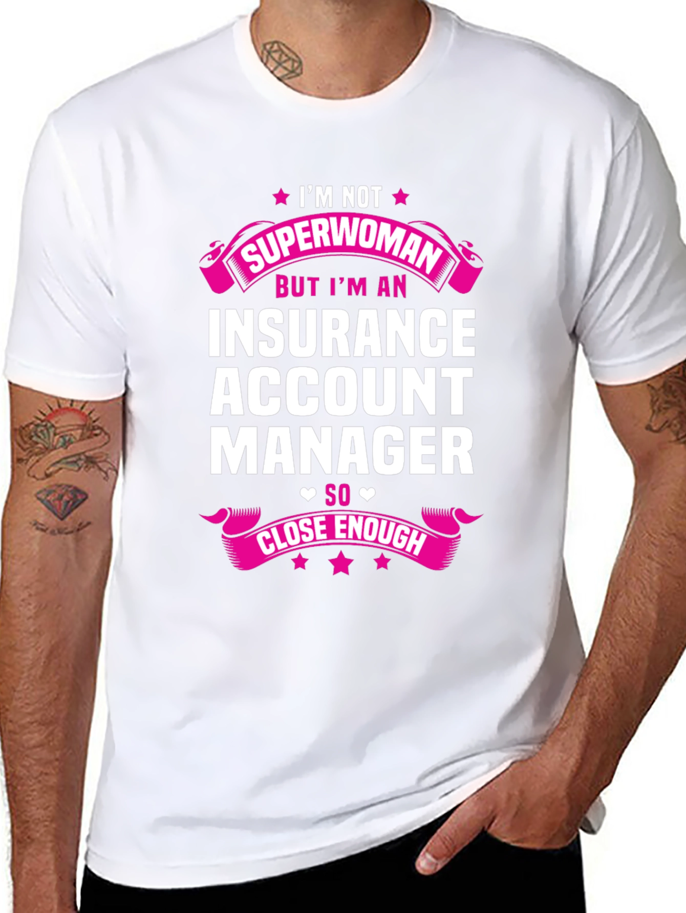 Insurance Account Manager Superwoman T-Shirt