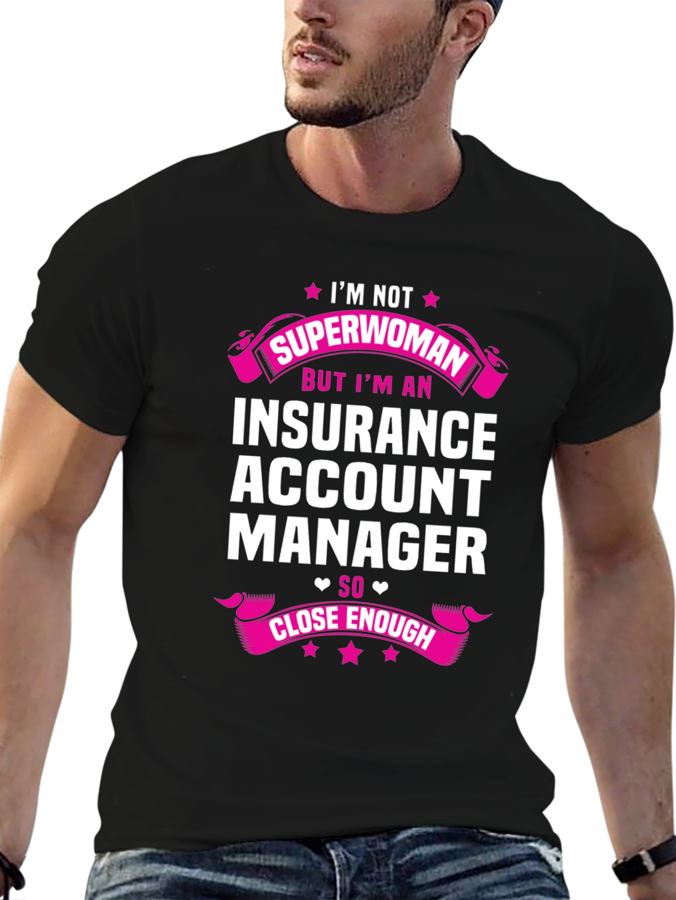 Insurance Account Manager Superwoman T-Shirt