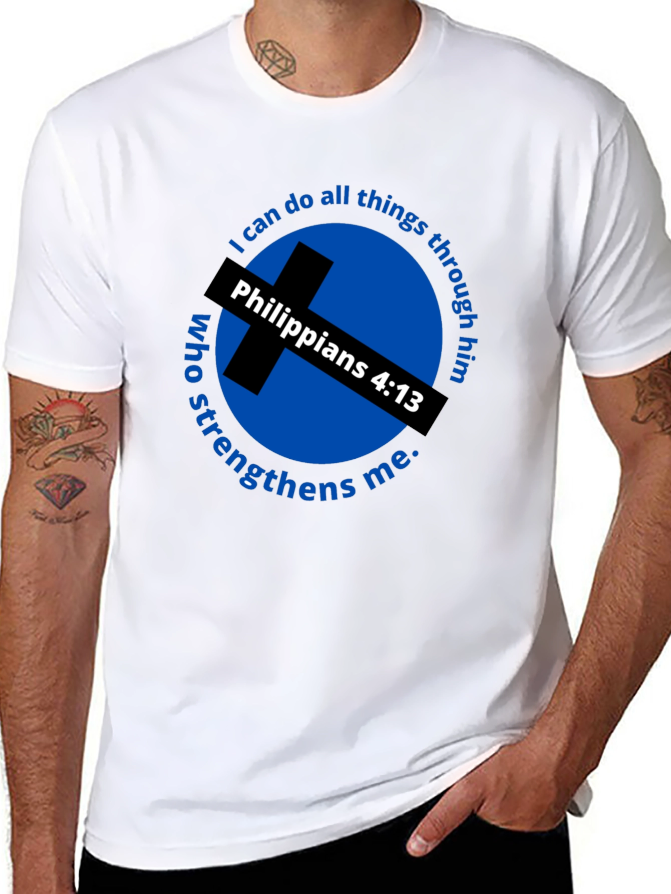 Philippians 4:13 T-Shirt - I Can Do All Things
