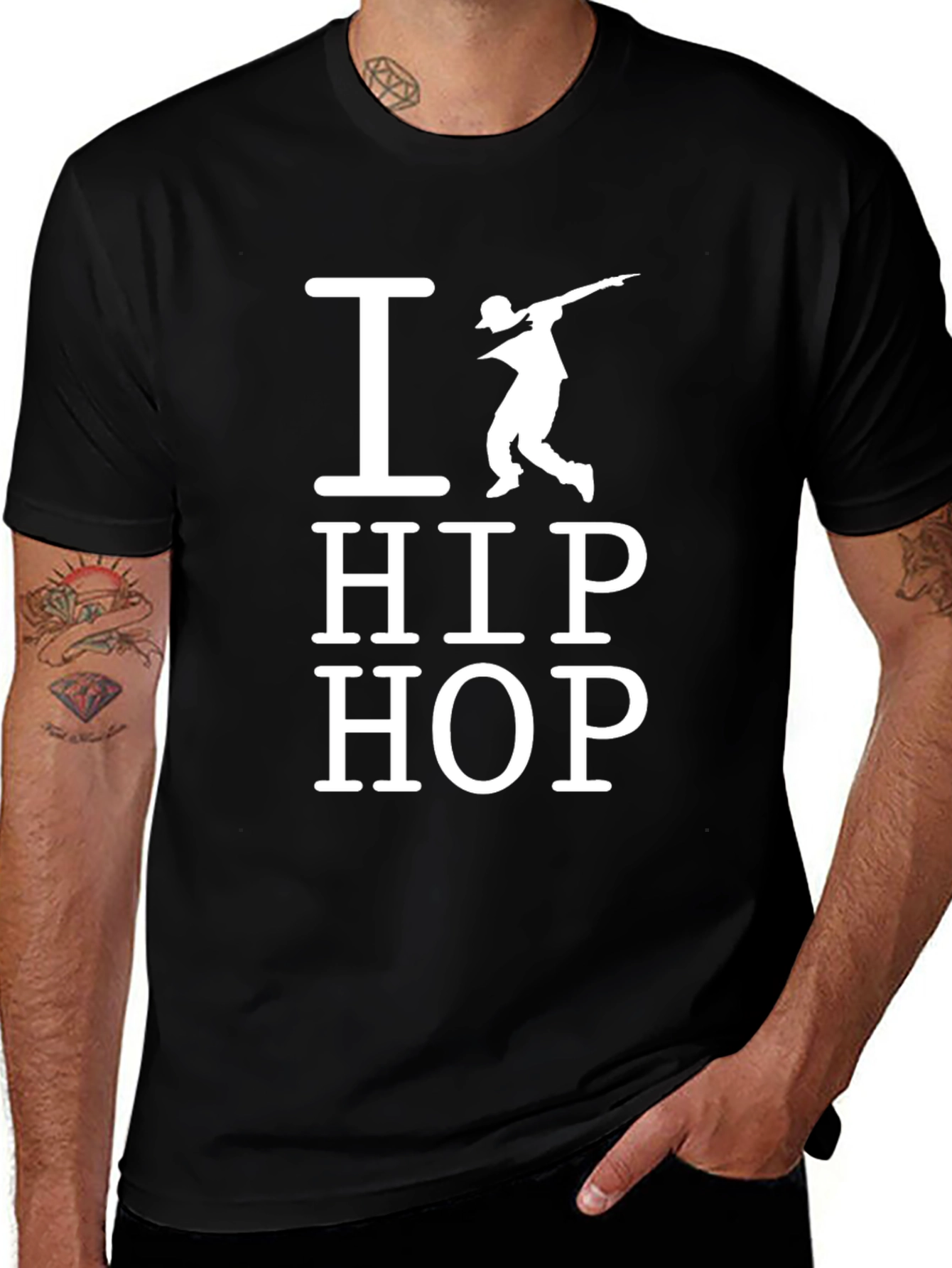 I Love Hip Hop Dab Dance T-Shirt