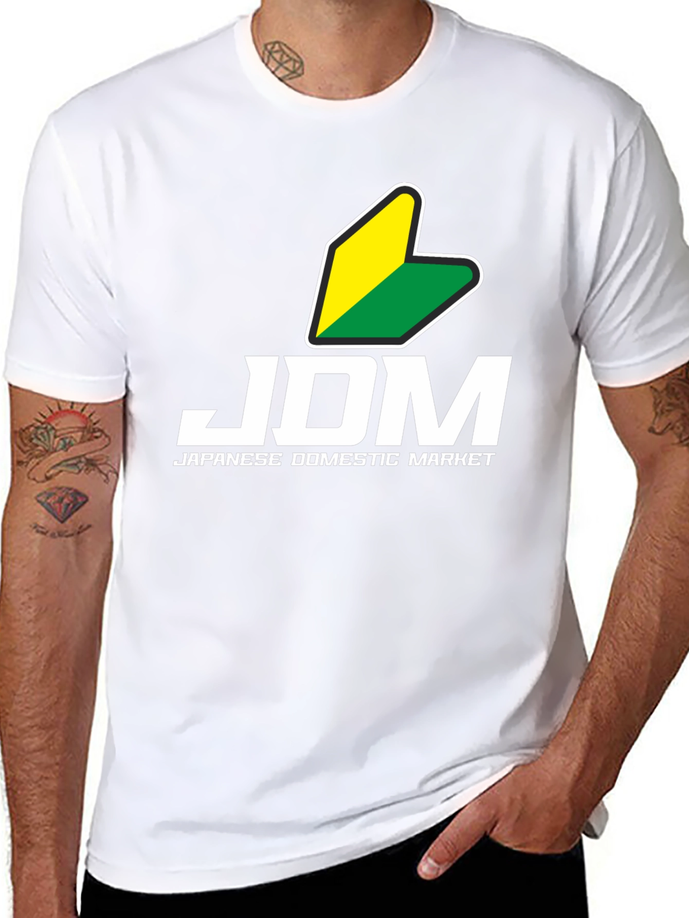 JDM Japanese Domestic Market Black T-Shirt