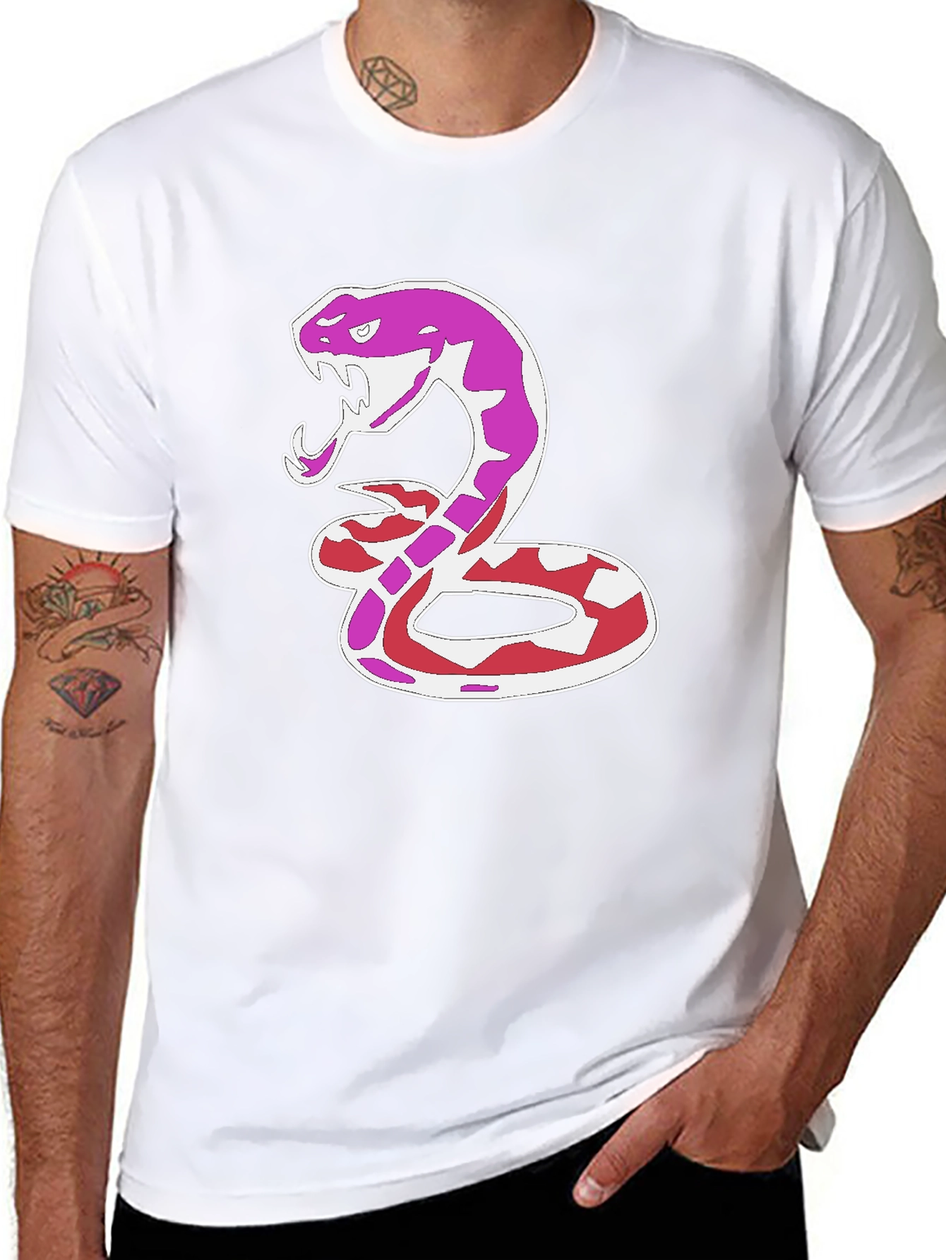 Snake Graphic T-Shirt