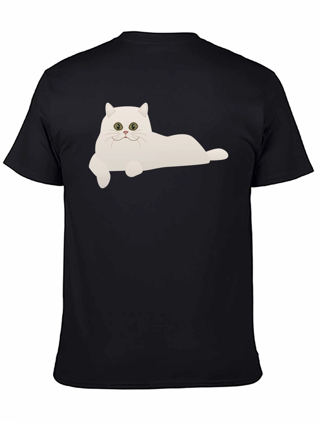Cool Cat Graphic Black T-Shirt