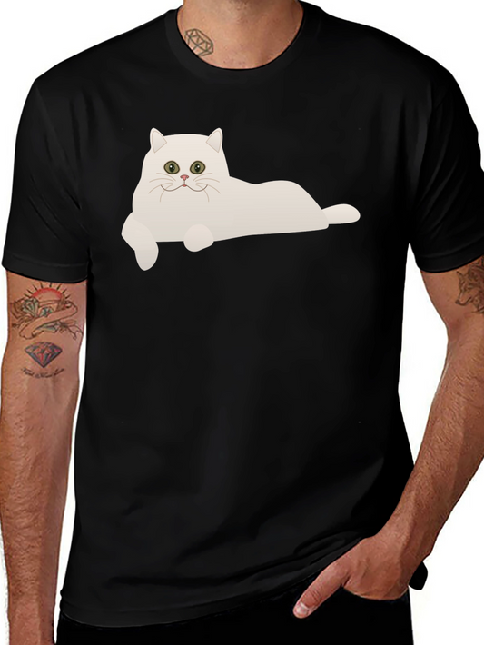 Cool Cat Graphic Black T-Shirt