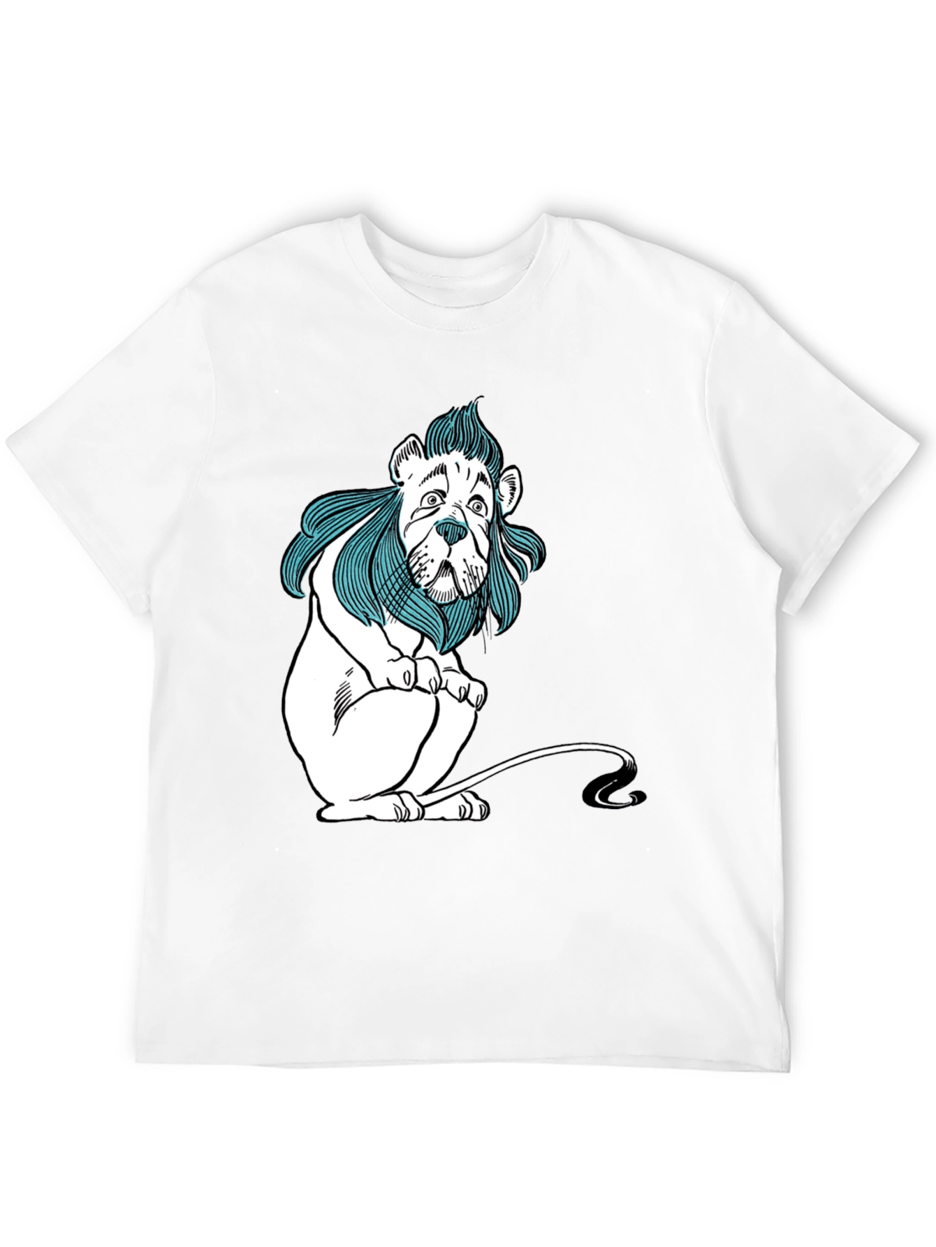 Cowardly Lion Graphic Tee