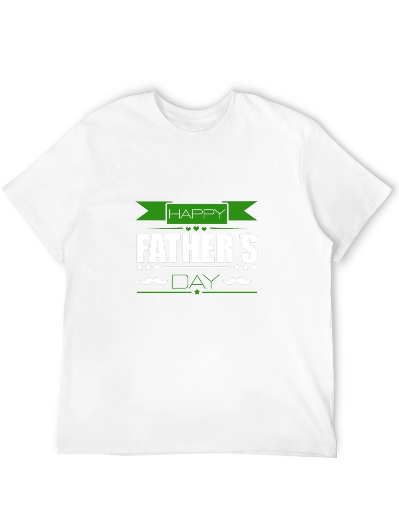 Happy Fathers Day Black T-Shirt