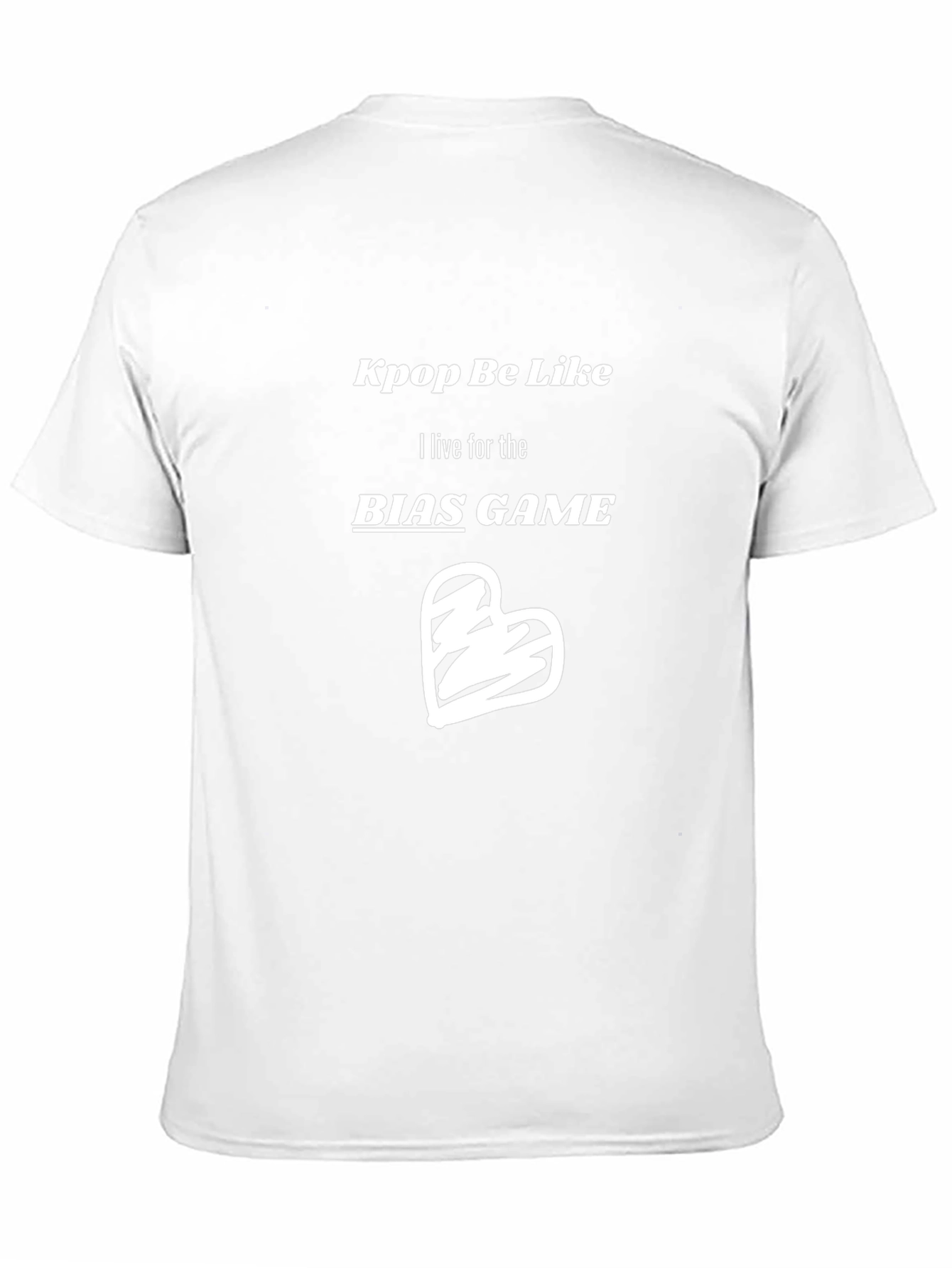 Kpop Bias Game Black T-Shirt