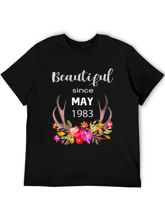 Beautiful Since May 1983 Graphic Tee