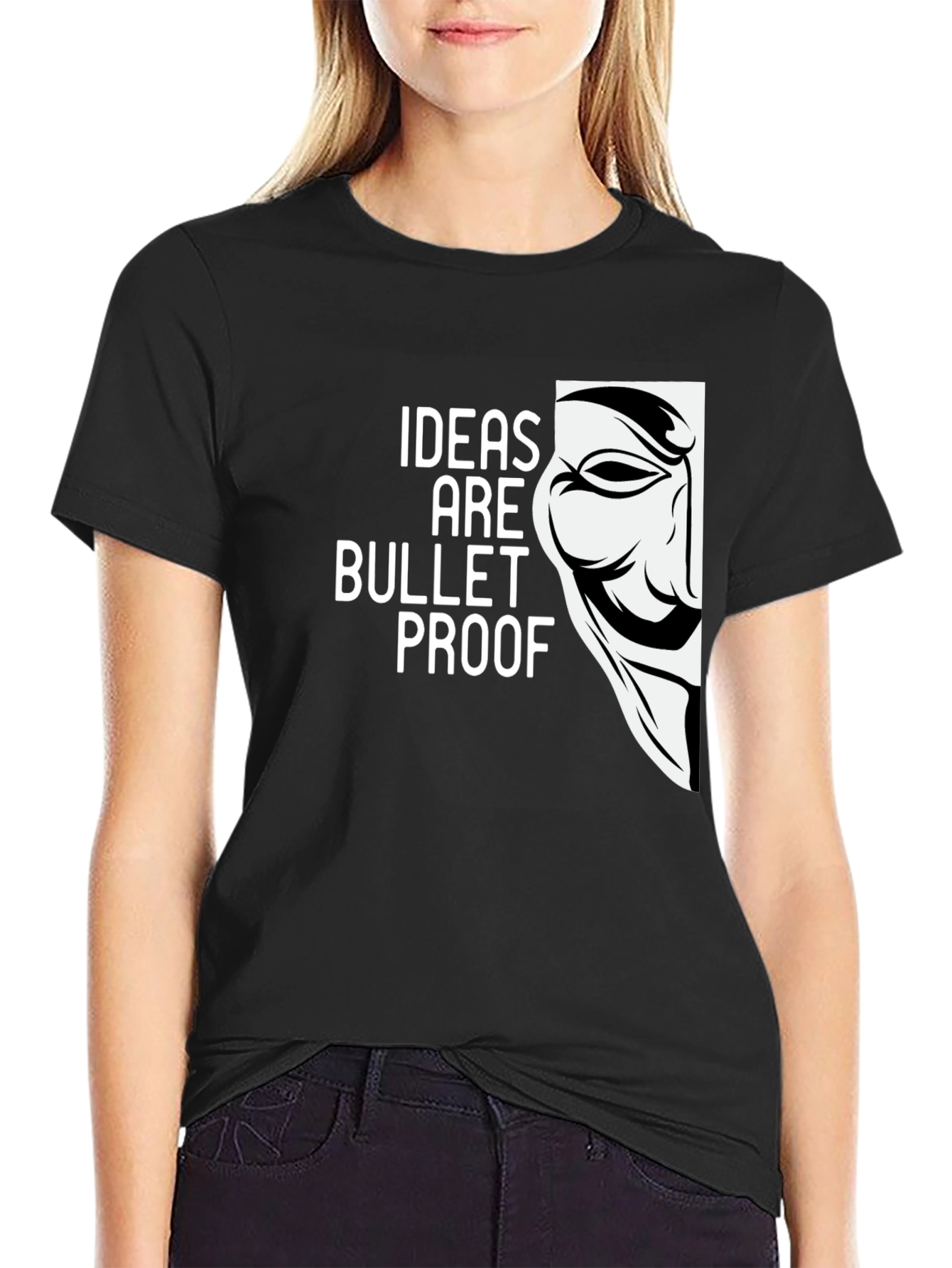 Ideas Are Bulletproof Graphic Tee