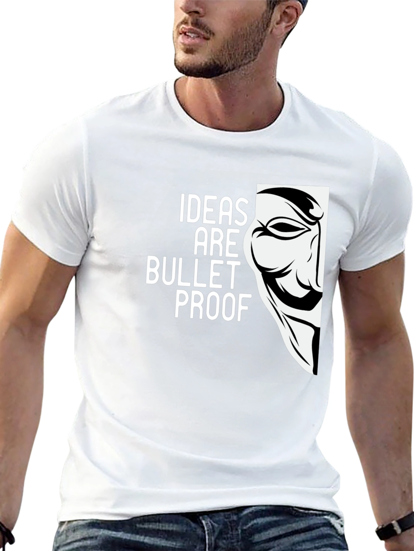Ideas Are Bulletproof Graphic Tee