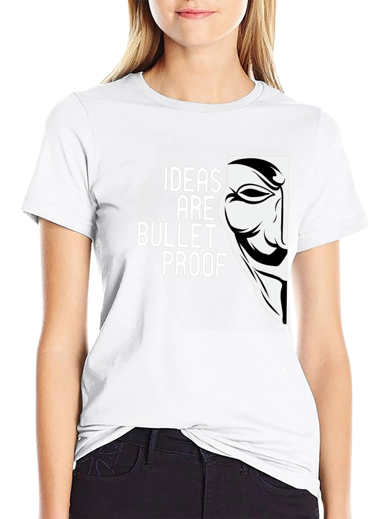 Ideas Are Bulletproof Graphic Tee