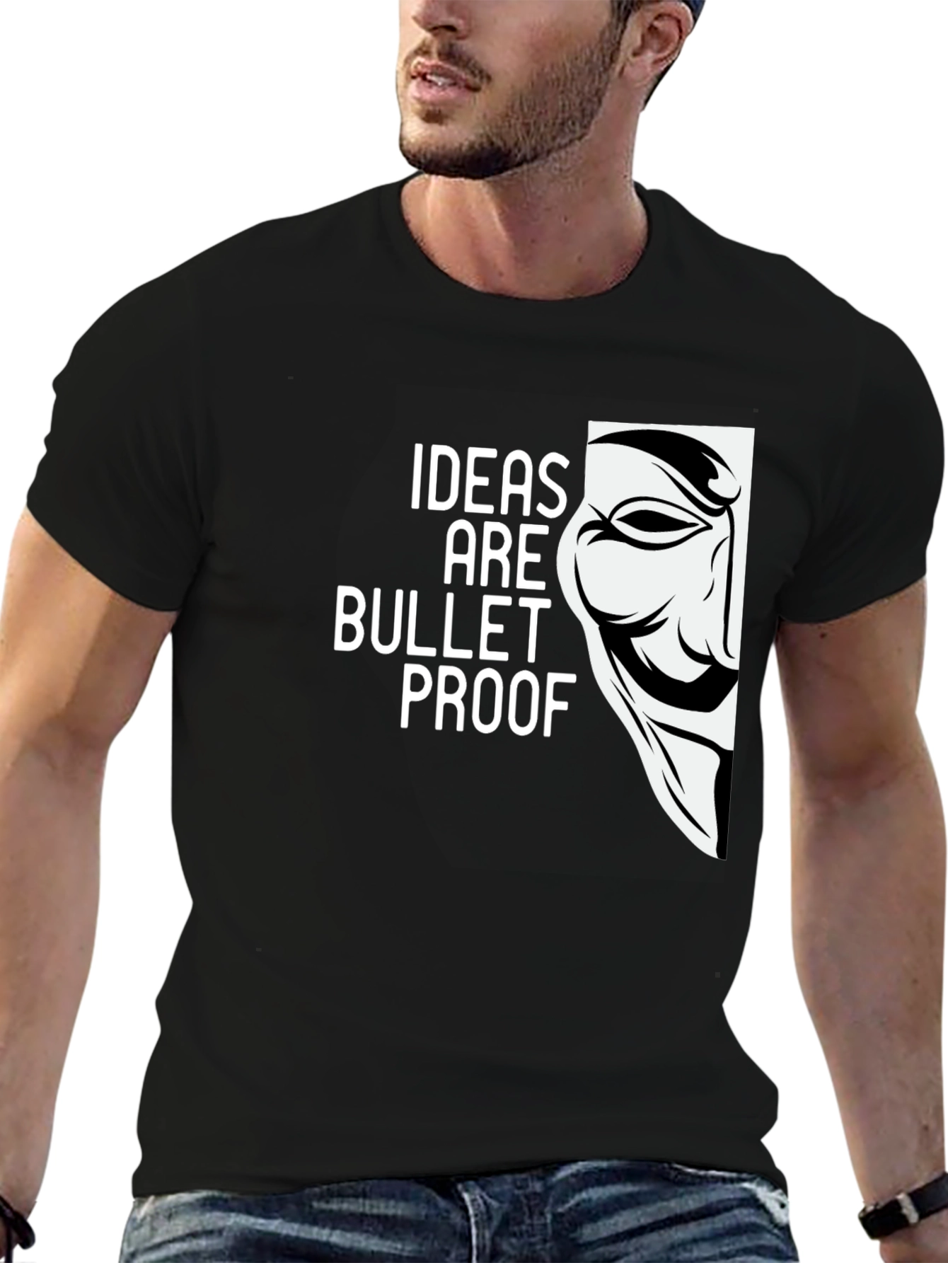 Ideas Are Bulletproof Graphic Tee