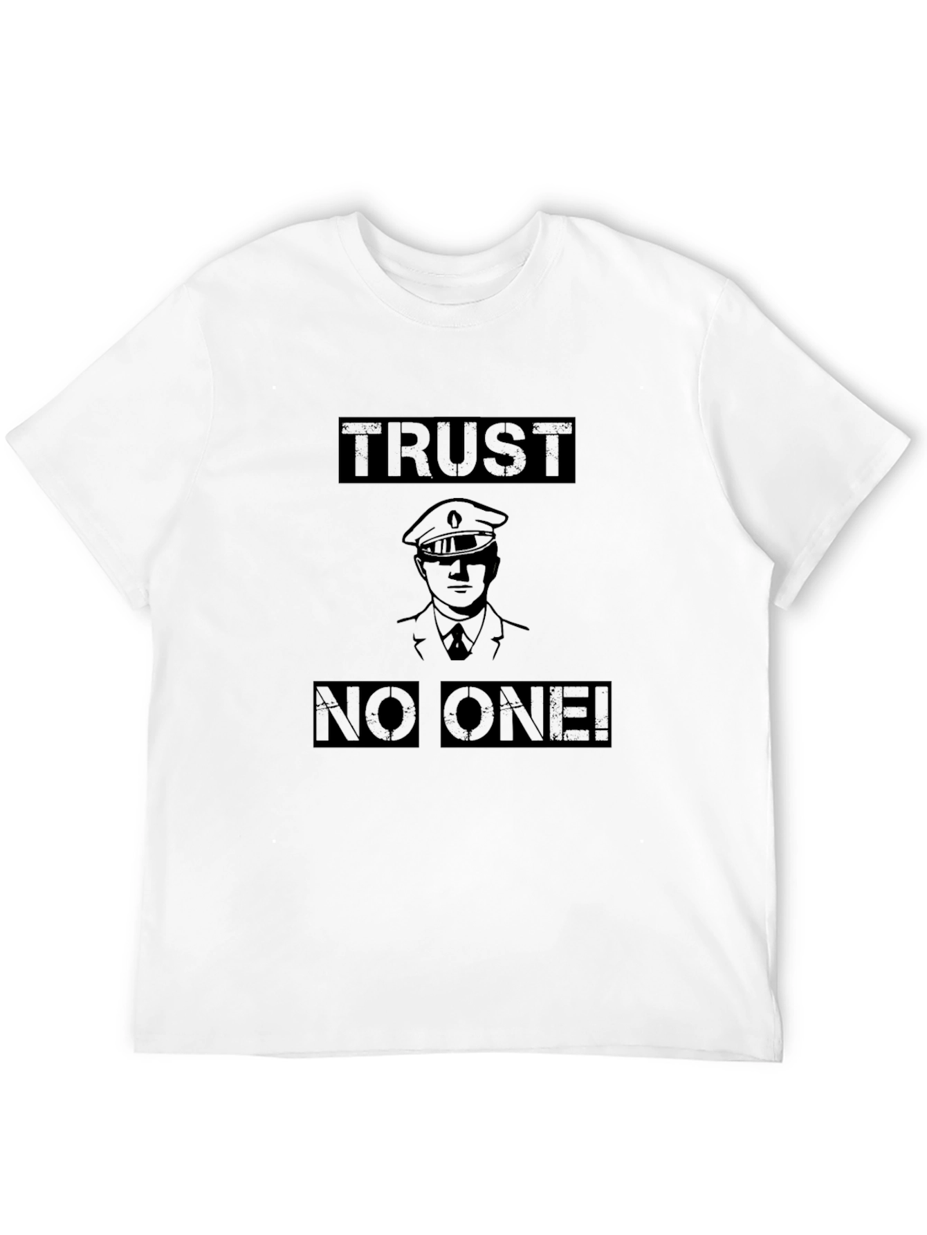 Trust No One Black T-Shirt