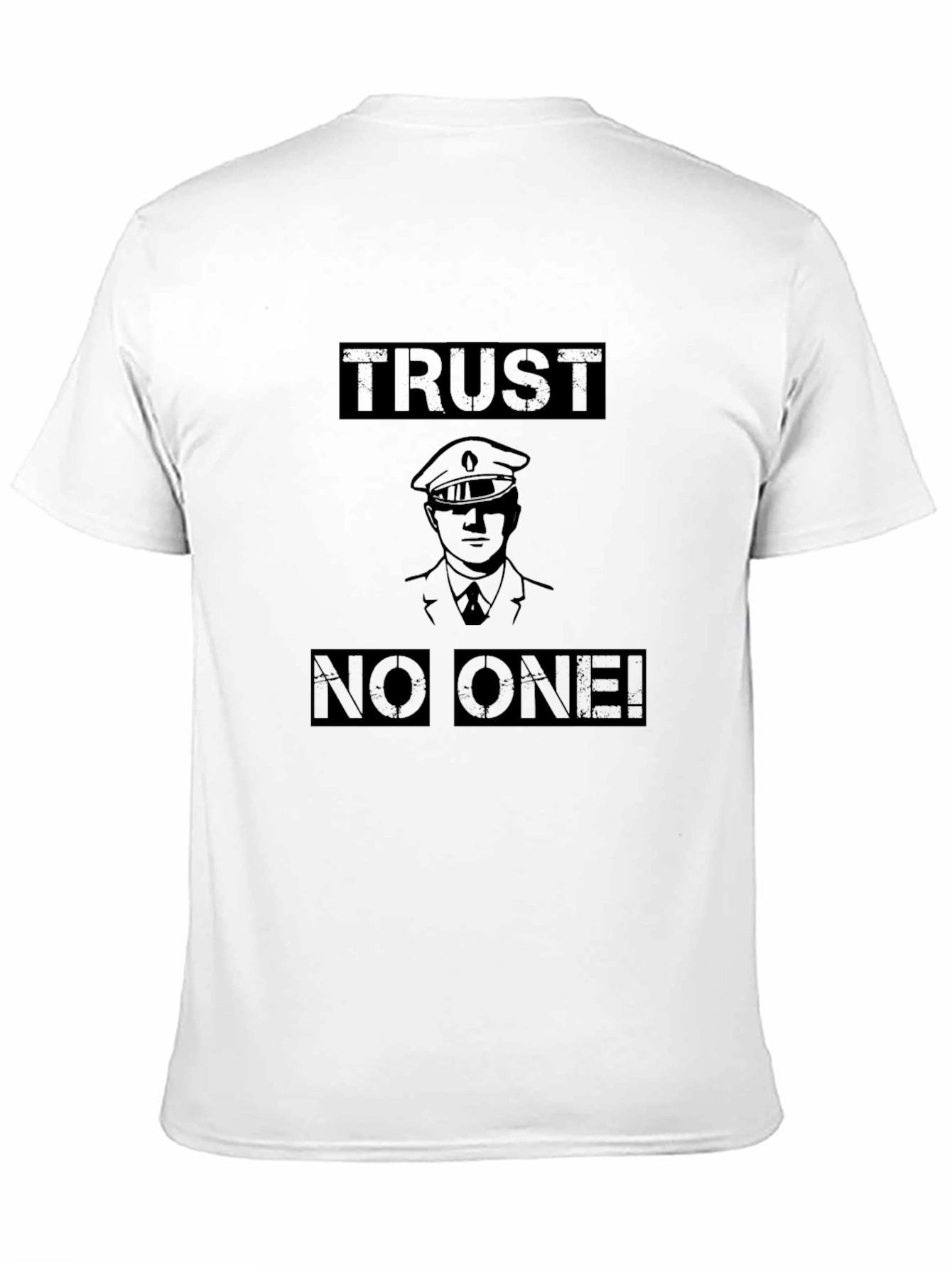 Trust No One Black T-Shirt