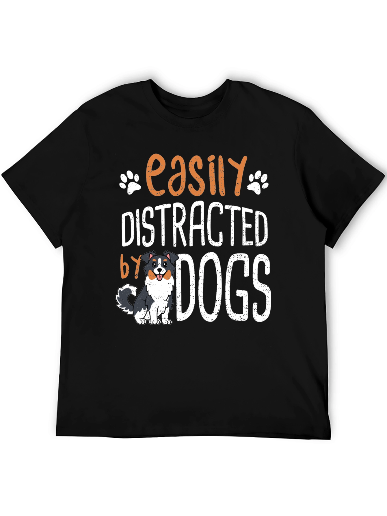 Easily Distracted by Dogs Graphic Tee