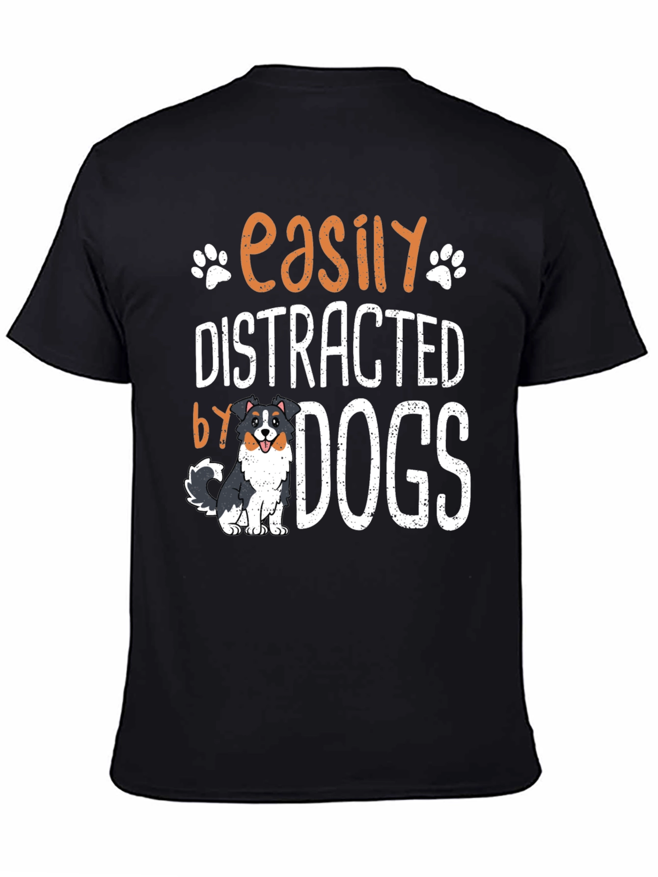 Easily Distracted by Dogs Graphic Tee