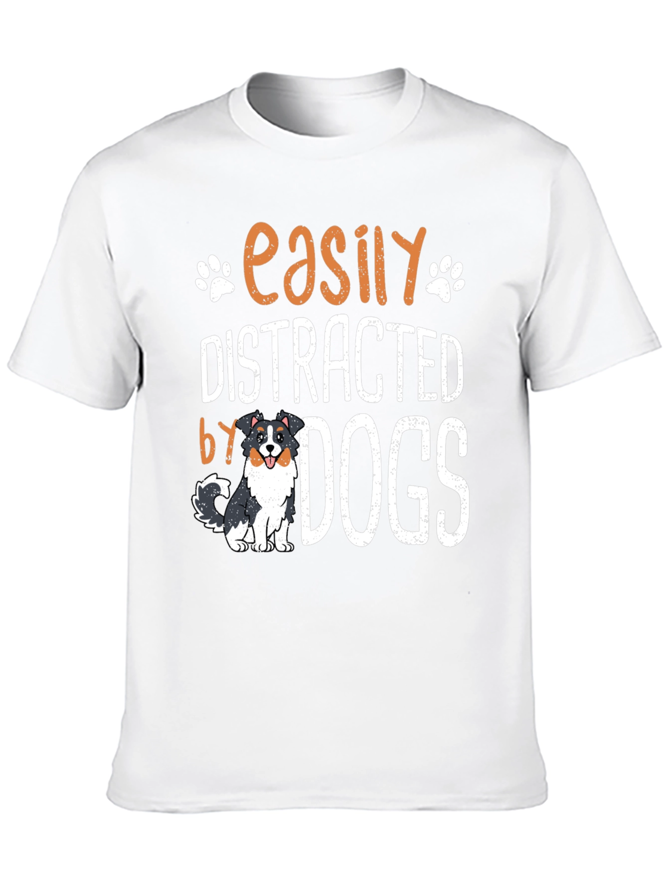 Easily Distracted by Dogs Graphic Tee
