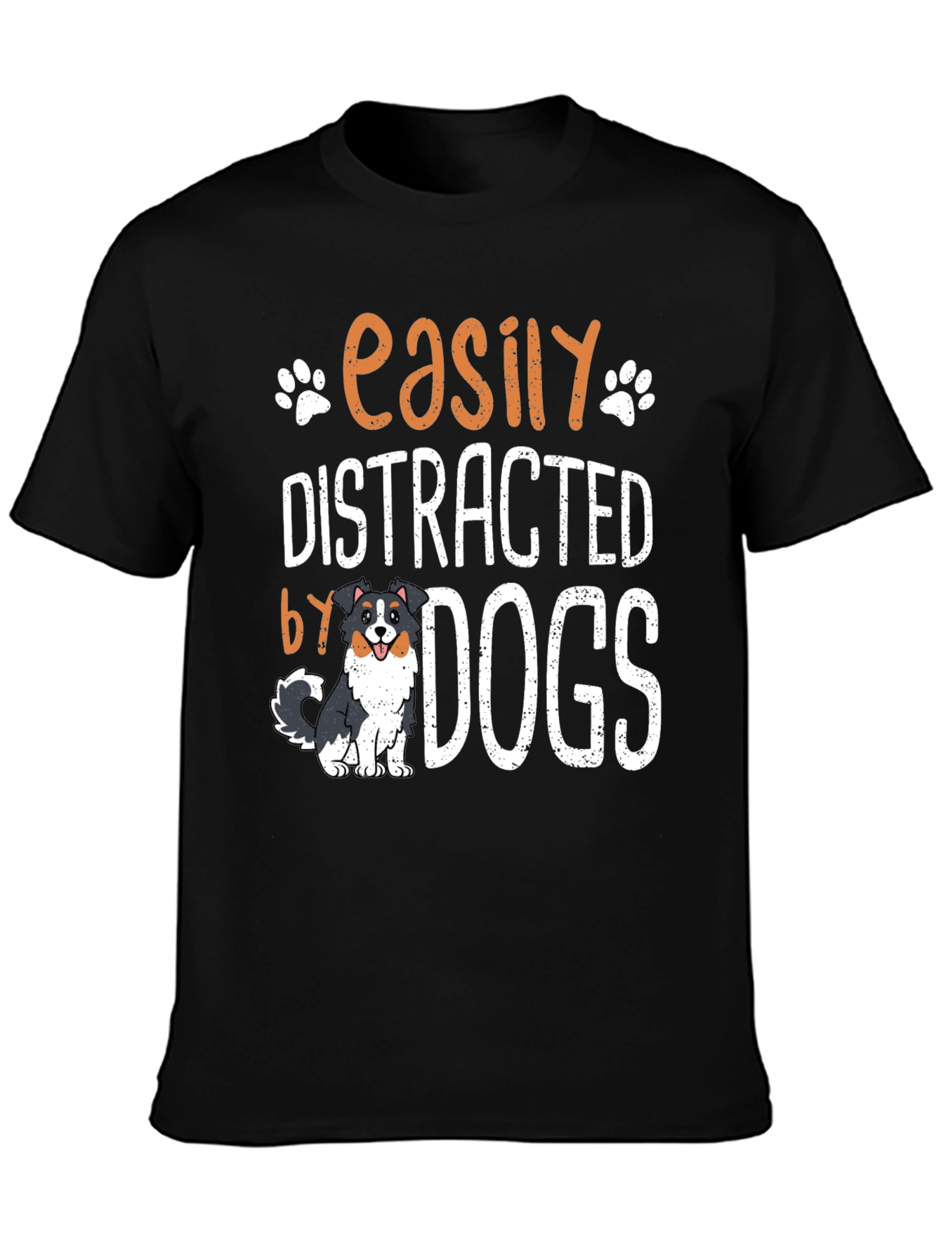 Easily Distracted by Dogs Graphic Tee