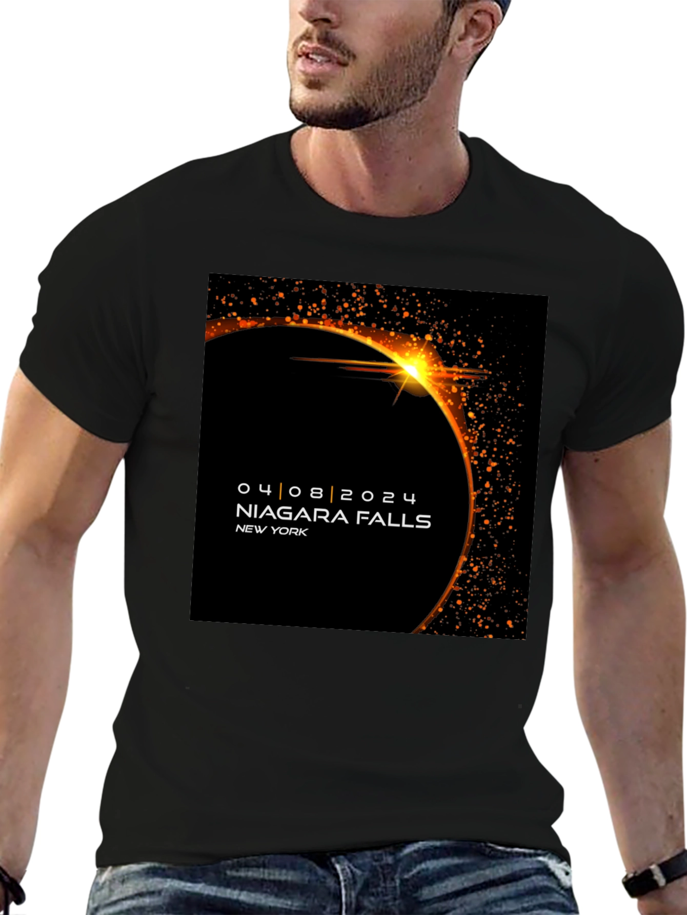 Niagara Falls Eclipse 2024 T-Shirt