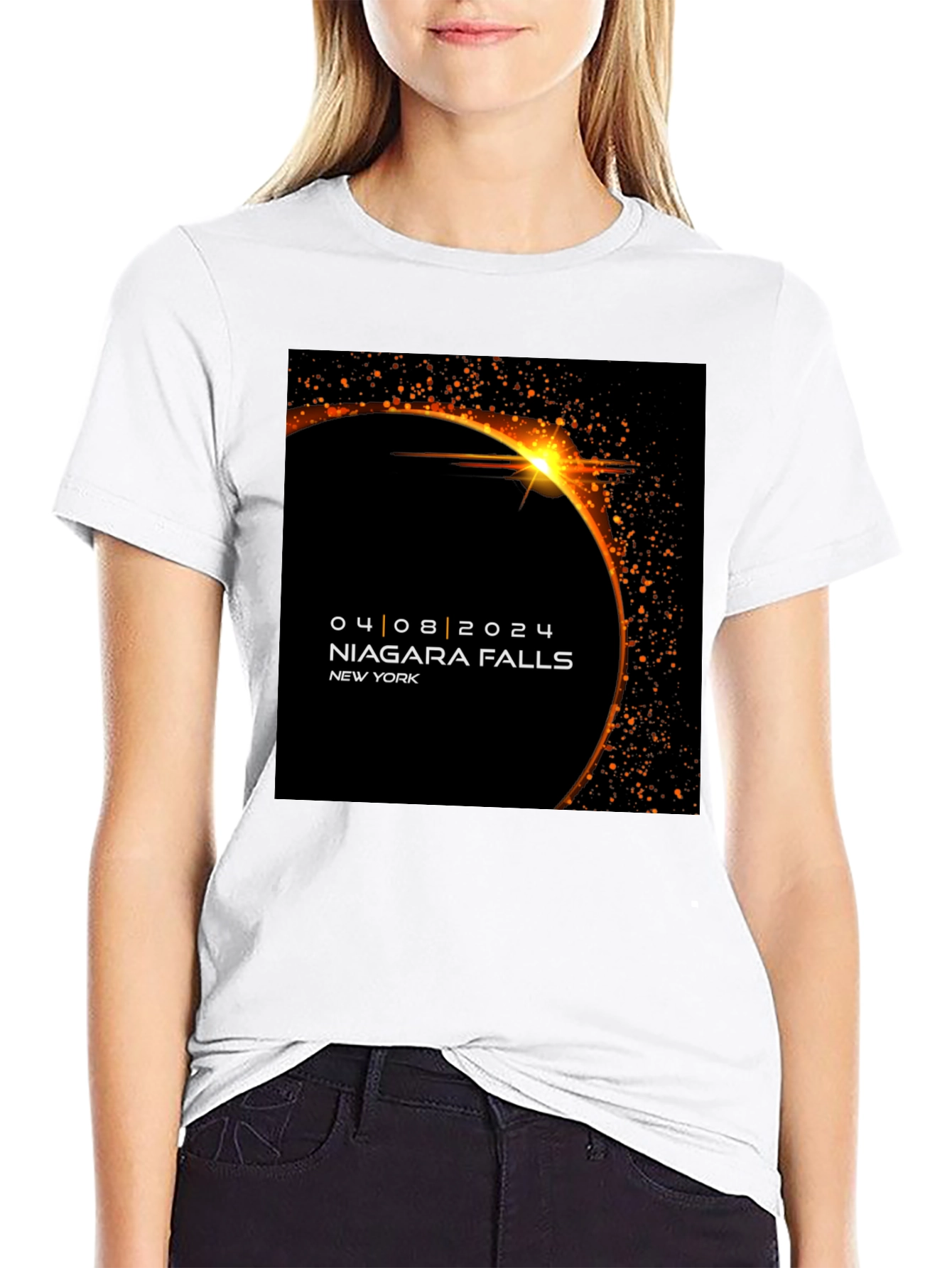 Niagara Falls Eclipse 2024 T-Shirt