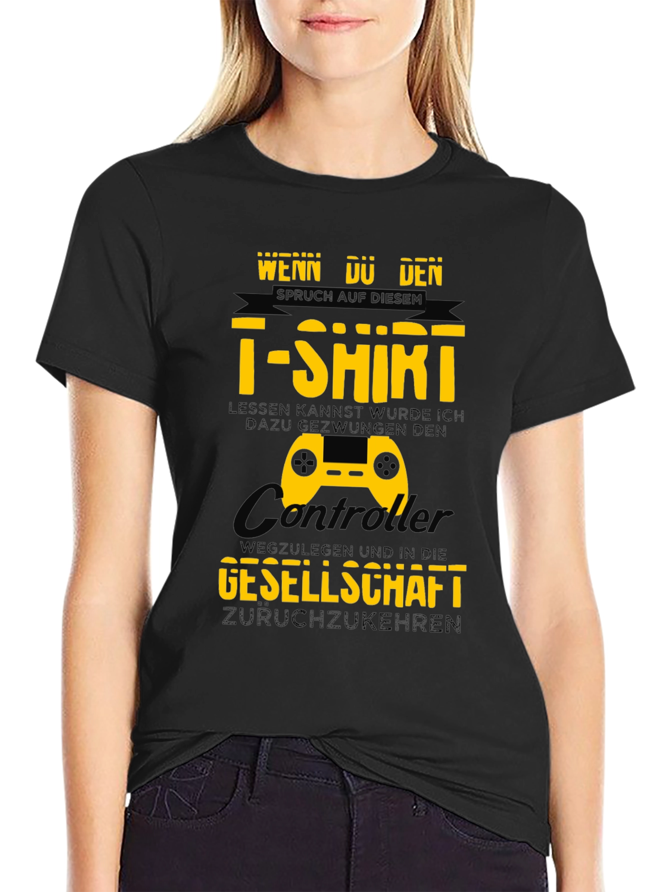 Gamer T-Shirt - Wenn Du Den Spruch Lesen Kannst