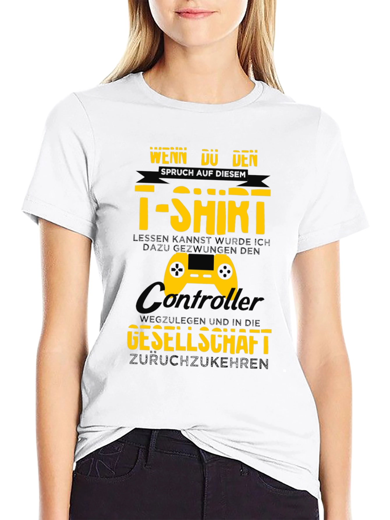 Gamer T-Shirt - Wenn Du Den Spruch Lesen Kannst