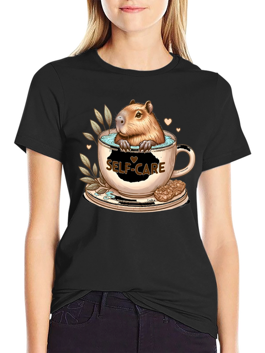 Self-Care Capybara T-Shirt