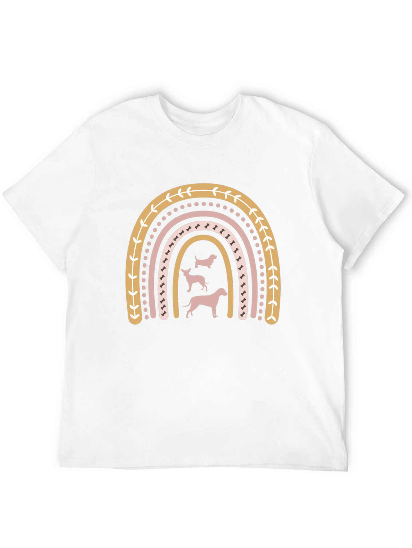 Dog Lover Rainbow T-Shirt