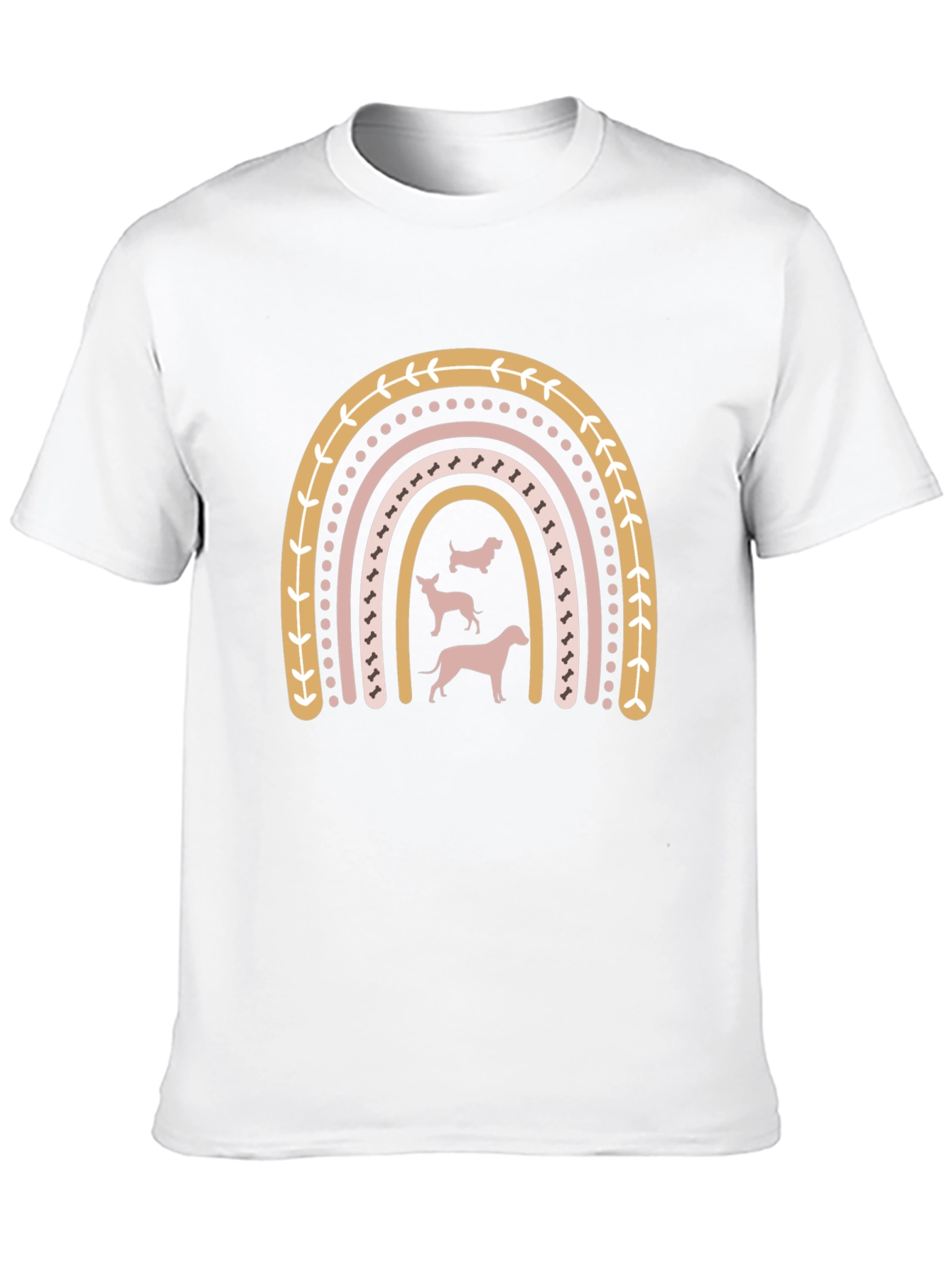 Dog Lover Rainbow T-Shirt