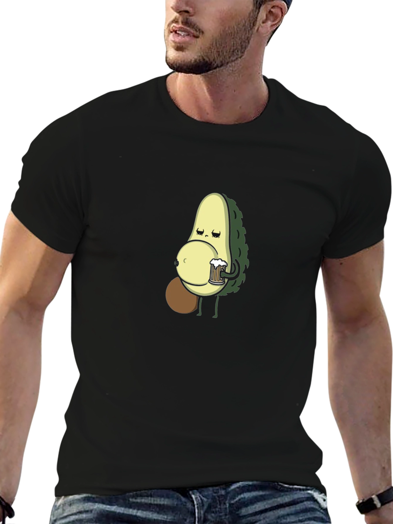 Avocado Beer T-Shirt - Funny Drinking Tee