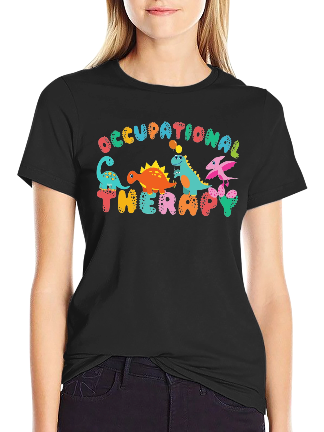 Occupational Therapy Dinosaur T-Shirt