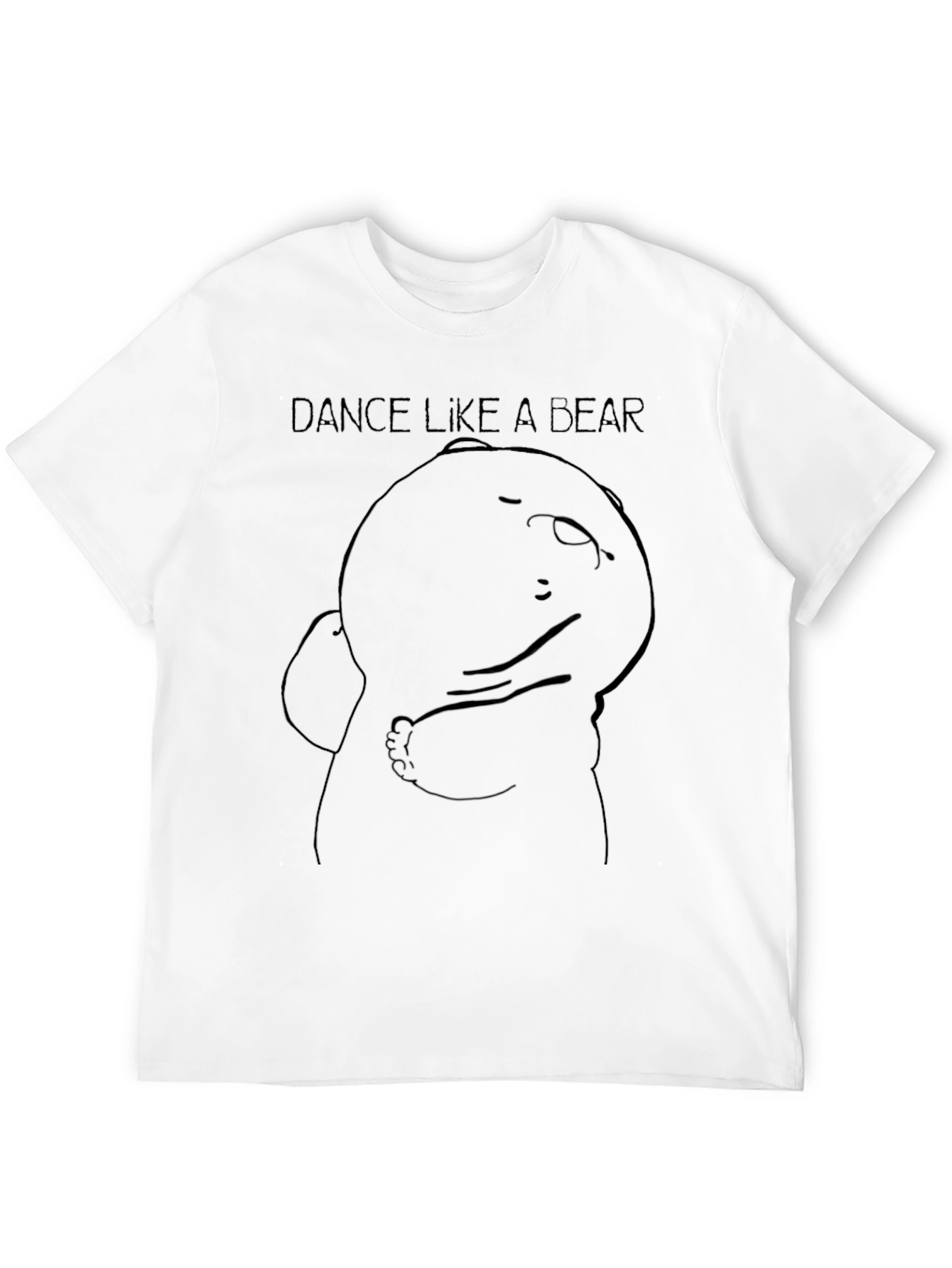 Dance Like a Bear Black T-Shirt