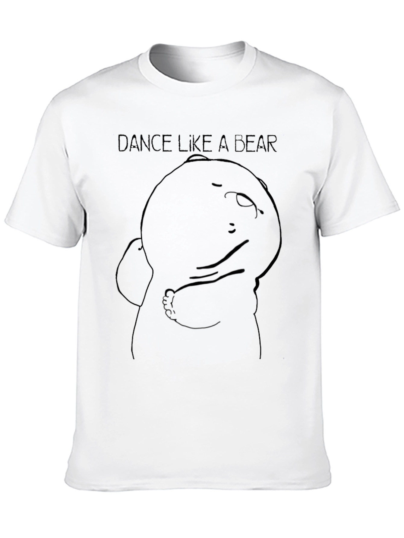 Dance Like a Bear Black T-Shirt