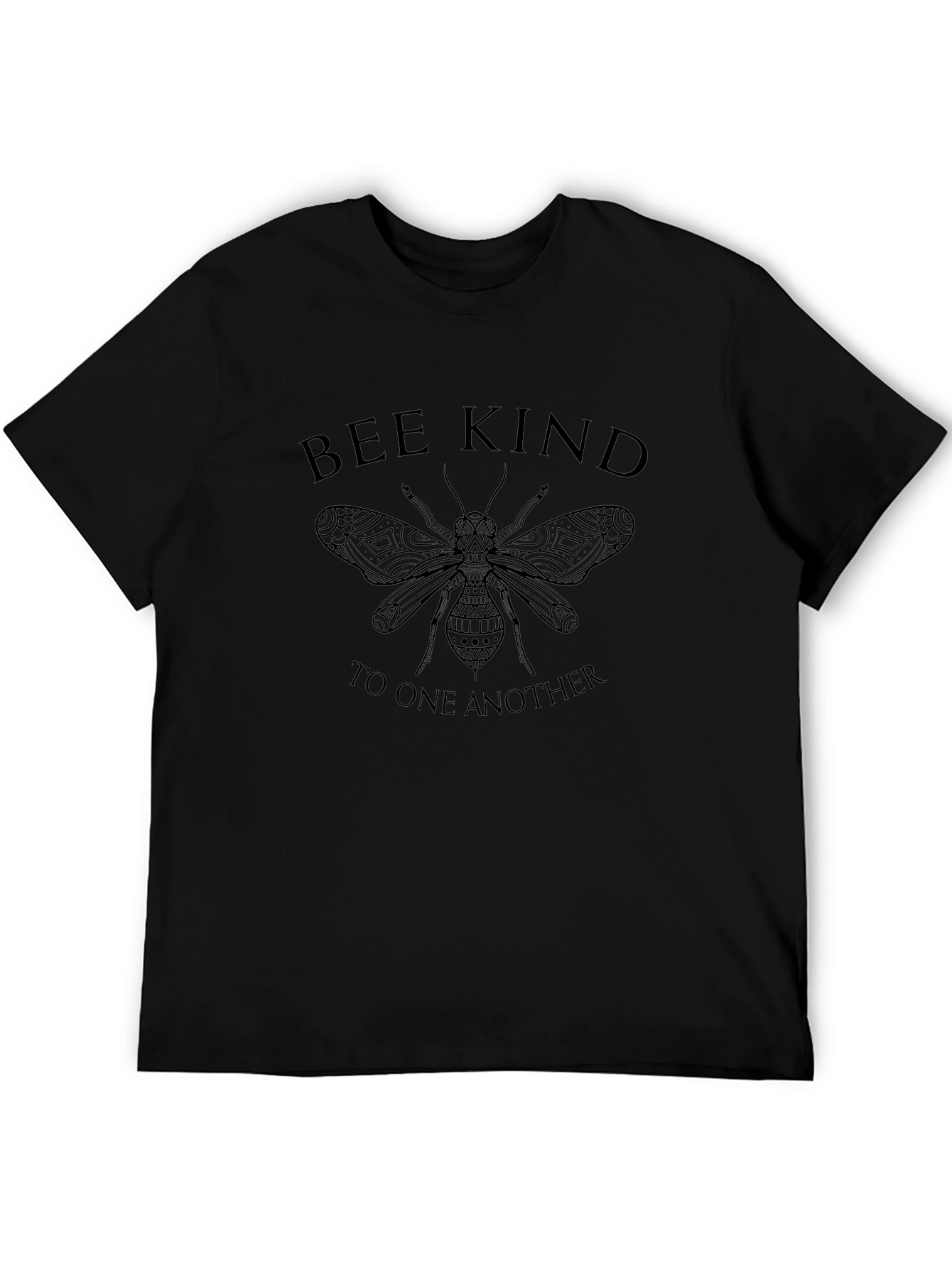 Bee Kind Graphic Tee - Black