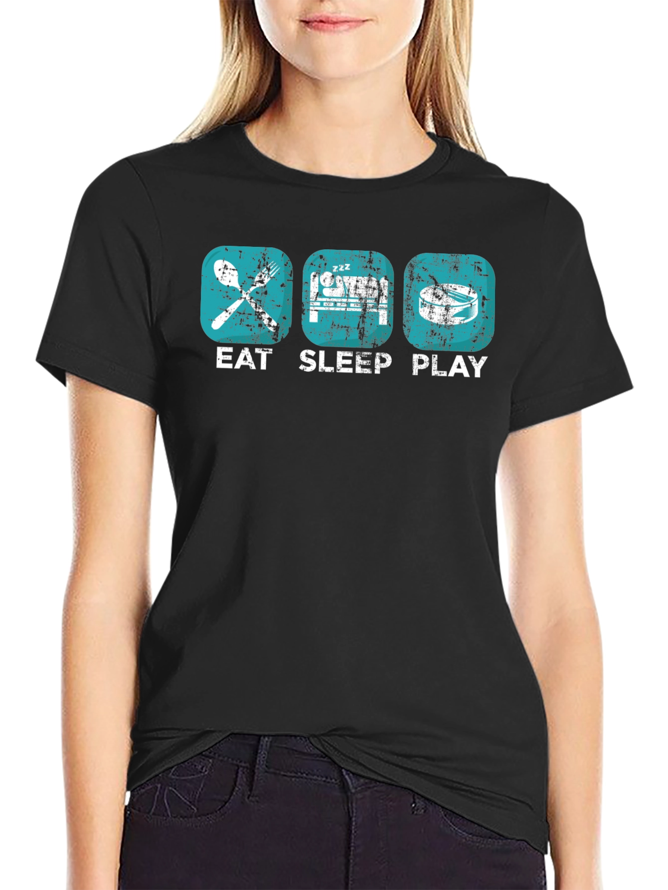 Eat Sleep Play Hockey T-Shirt