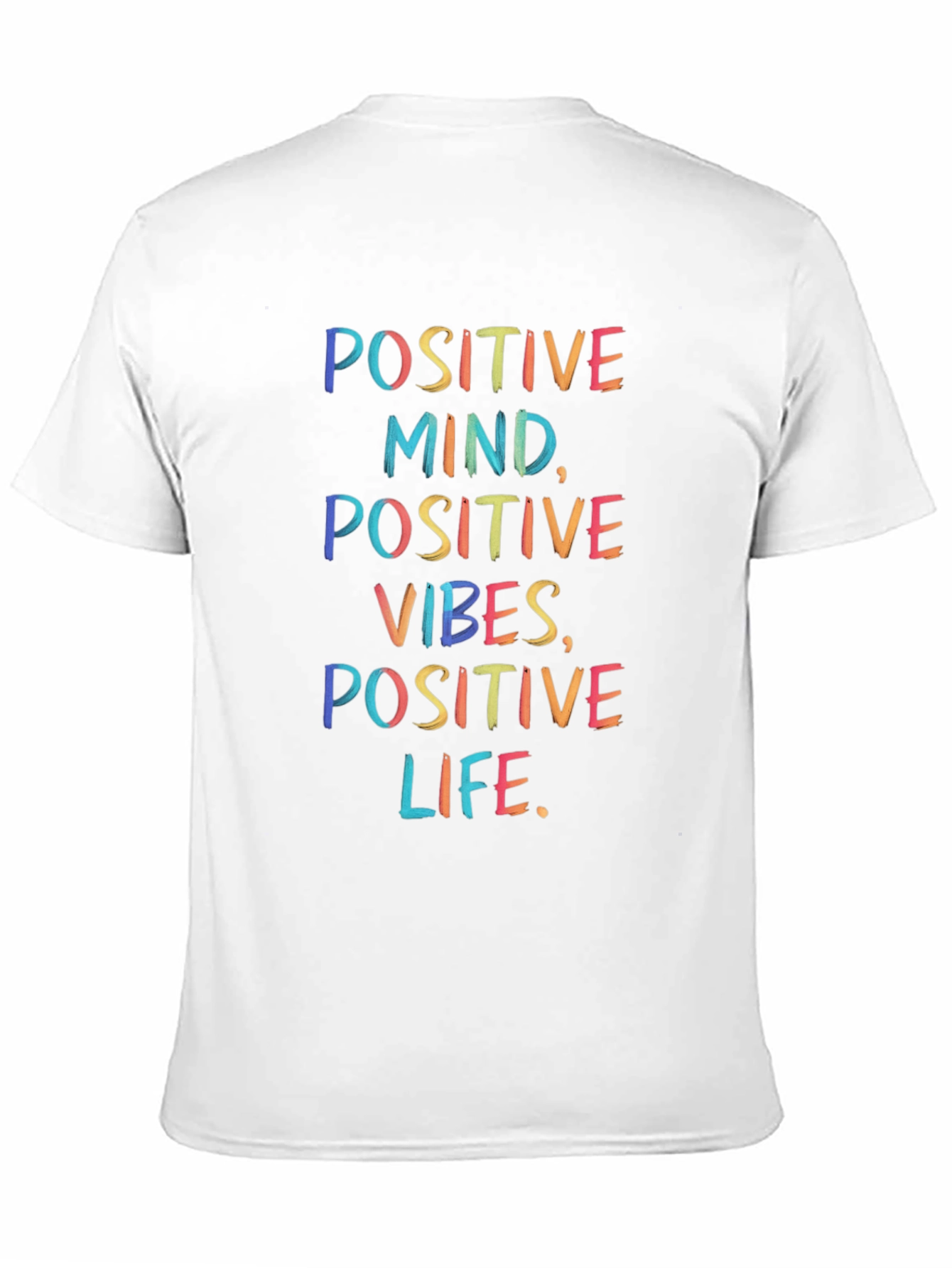 Positive Vibes Graphic Tee - Inspirational T-Shirt