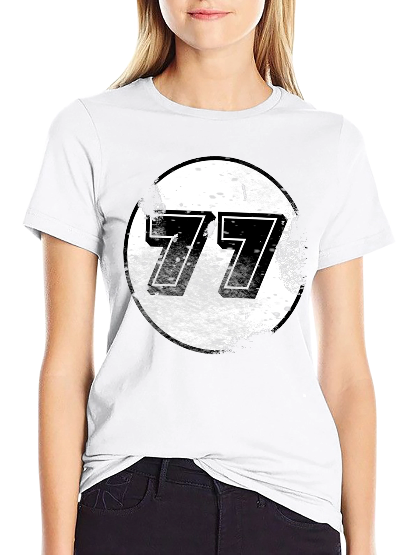Retro 77 Graphic Tee - Classic Style