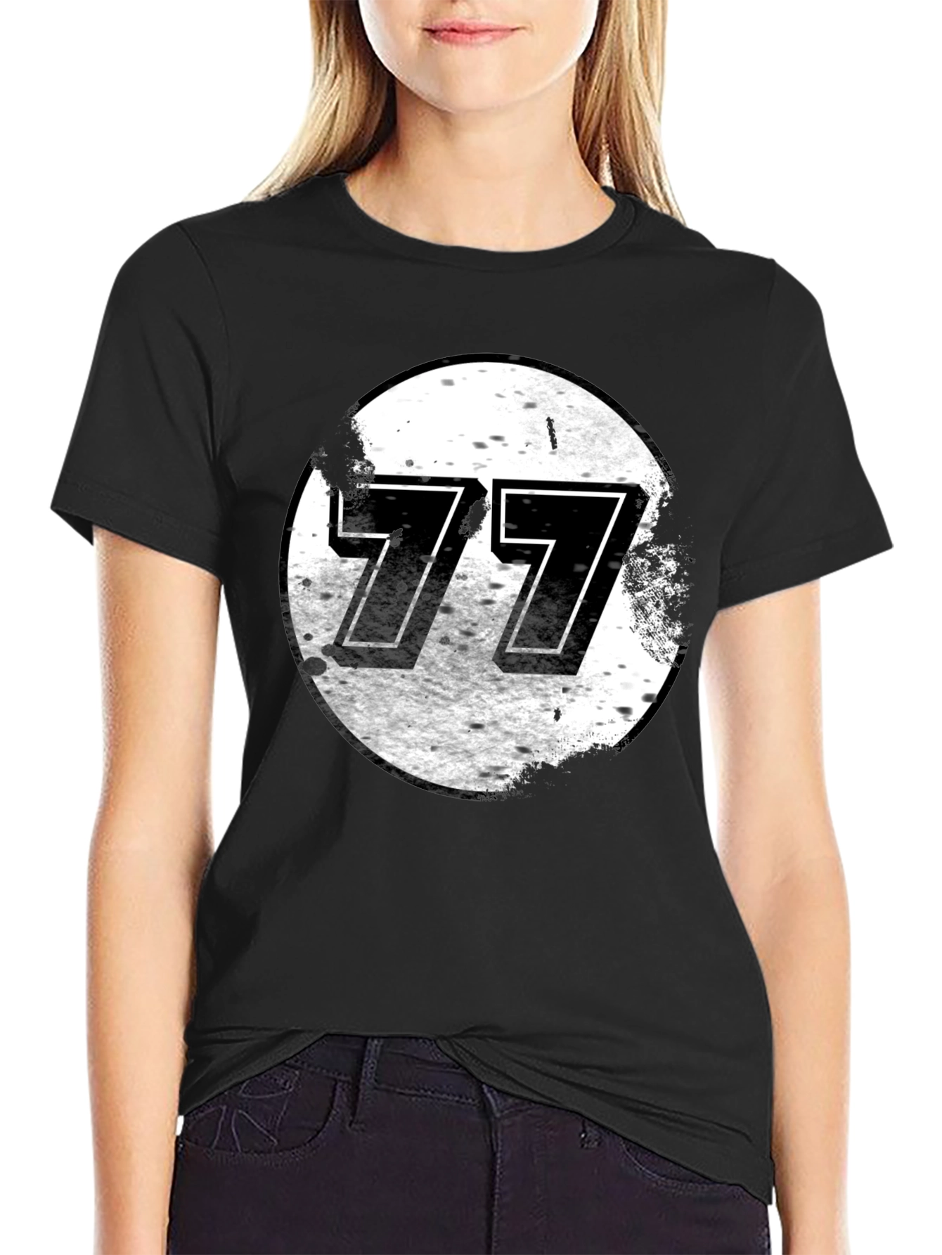 Retro 77 Graphic Tee - Classic Style